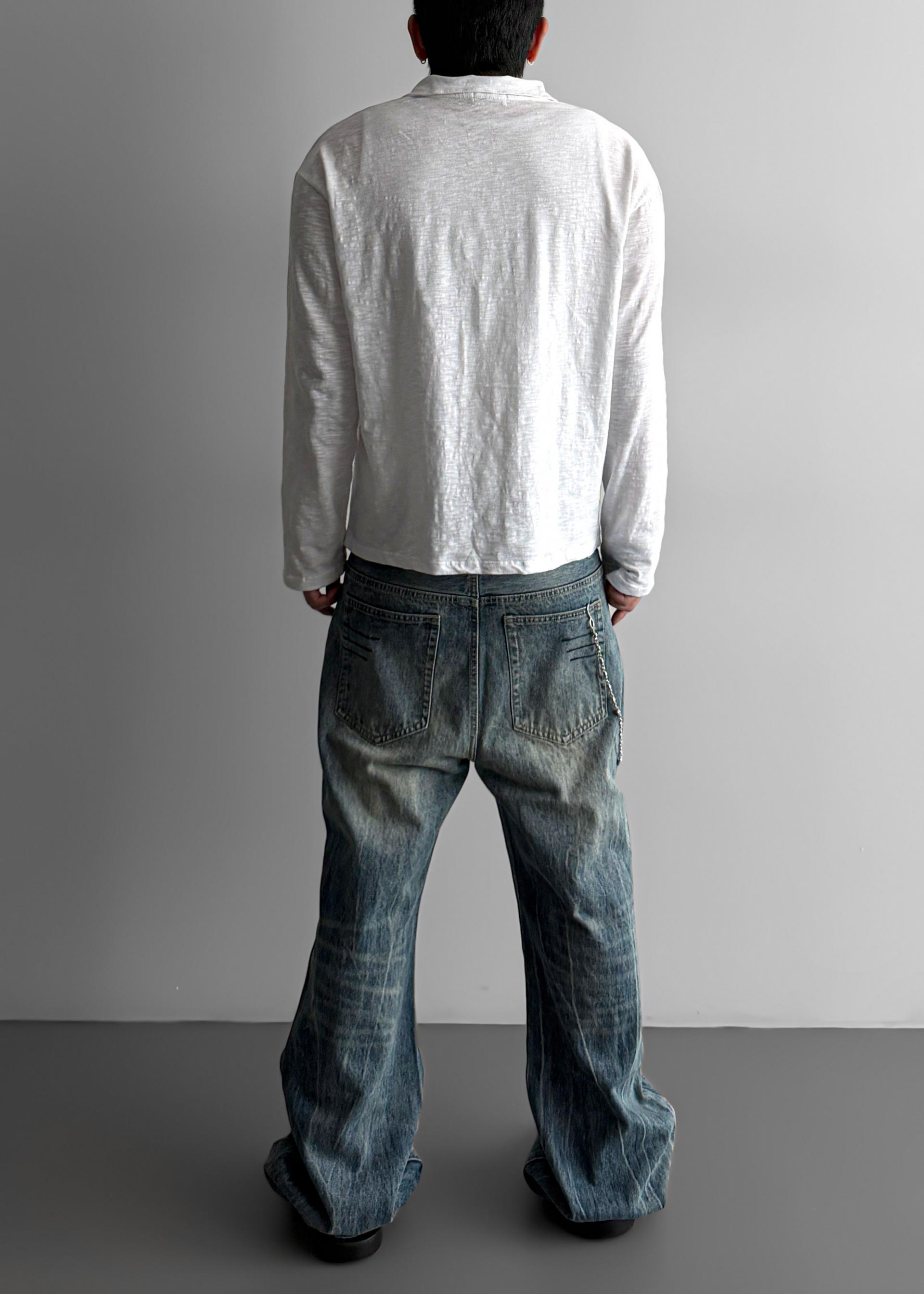 Slab 5 button collar t