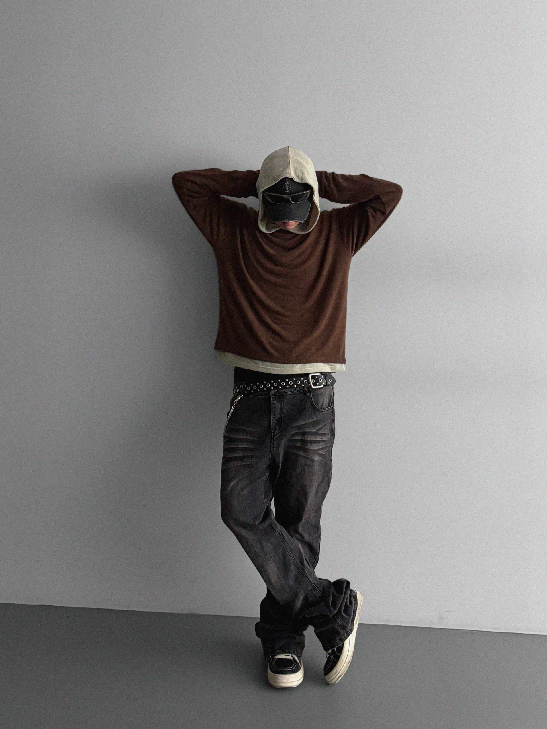 Index layered warmer hood t