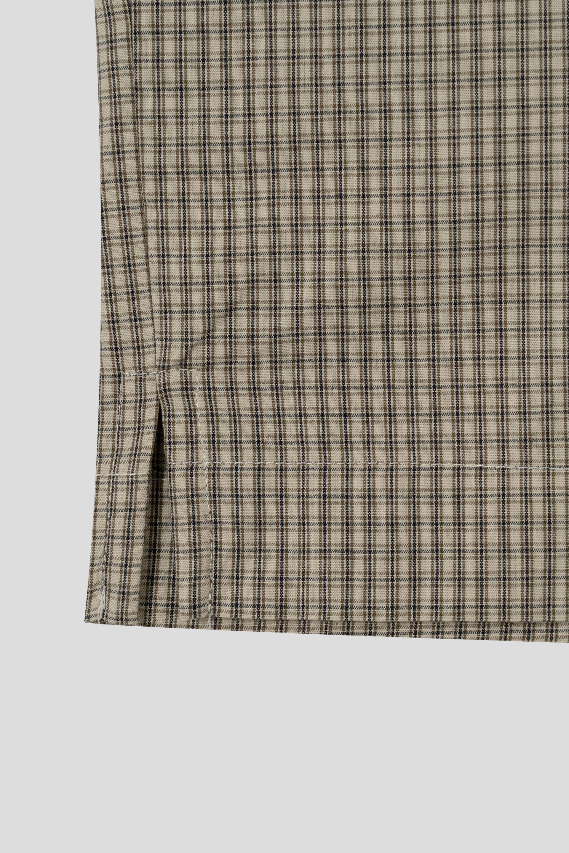 Fireman crop check half shirt
