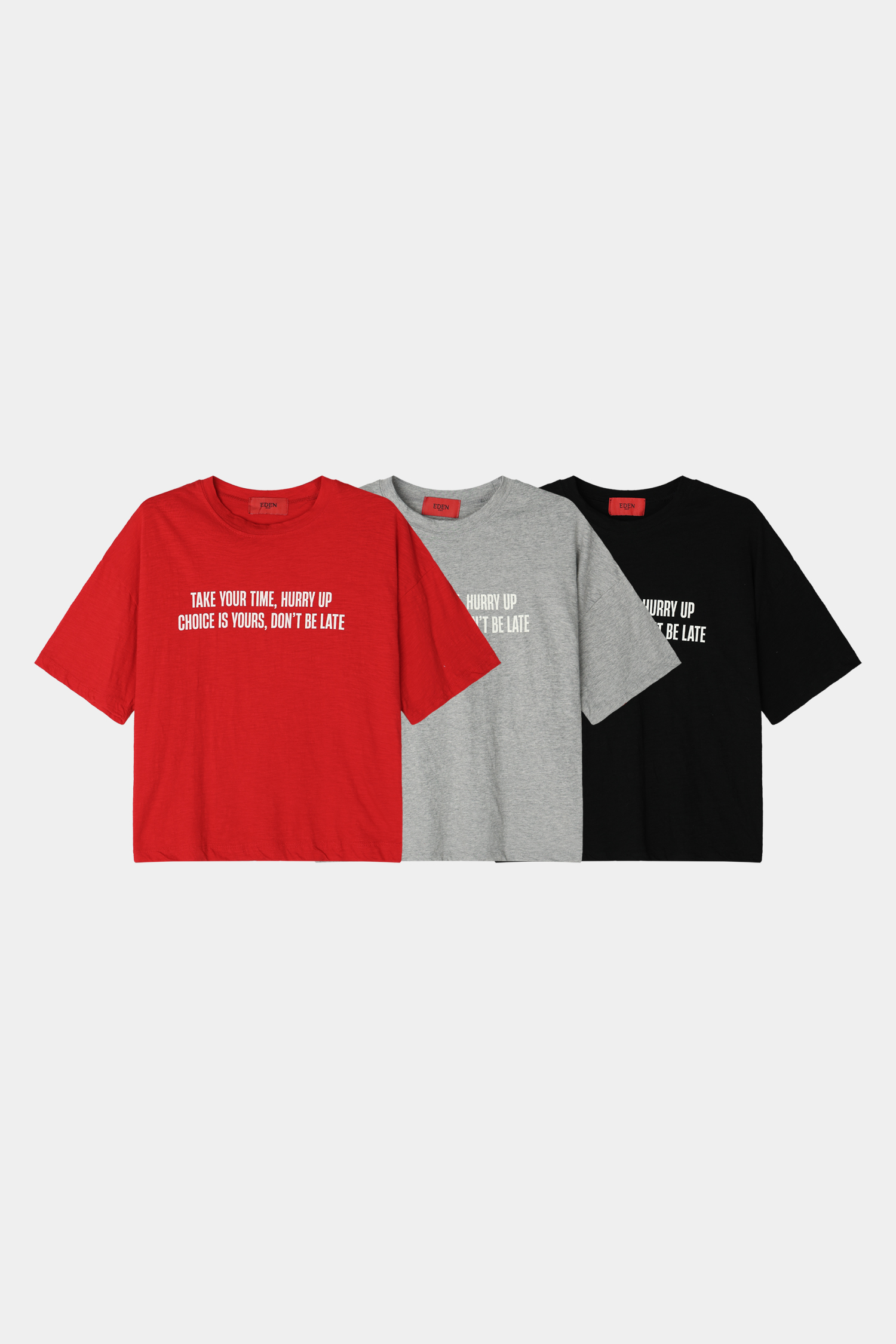Vintage poit slap crop half t