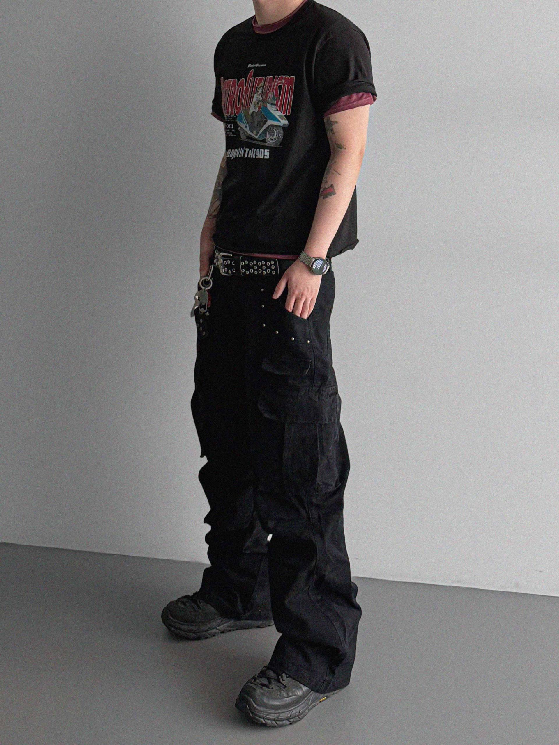 Fusion cutoff crop half t