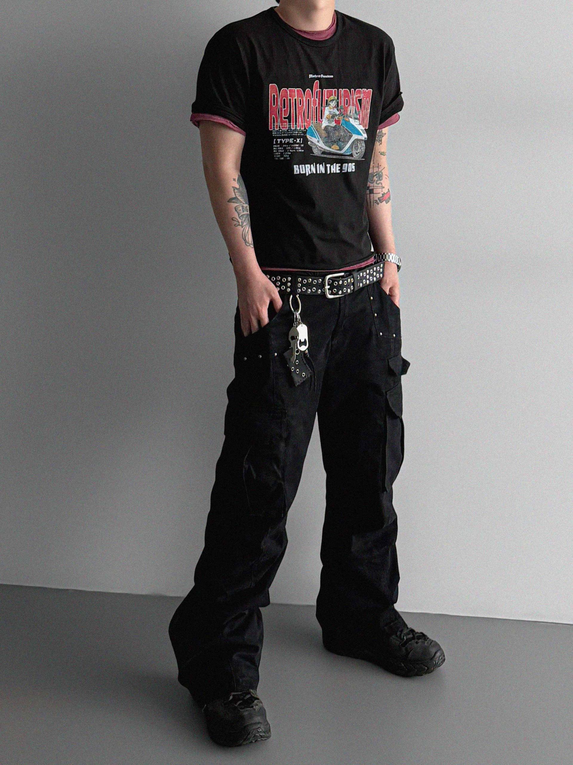 Fusion cutoff crop half t