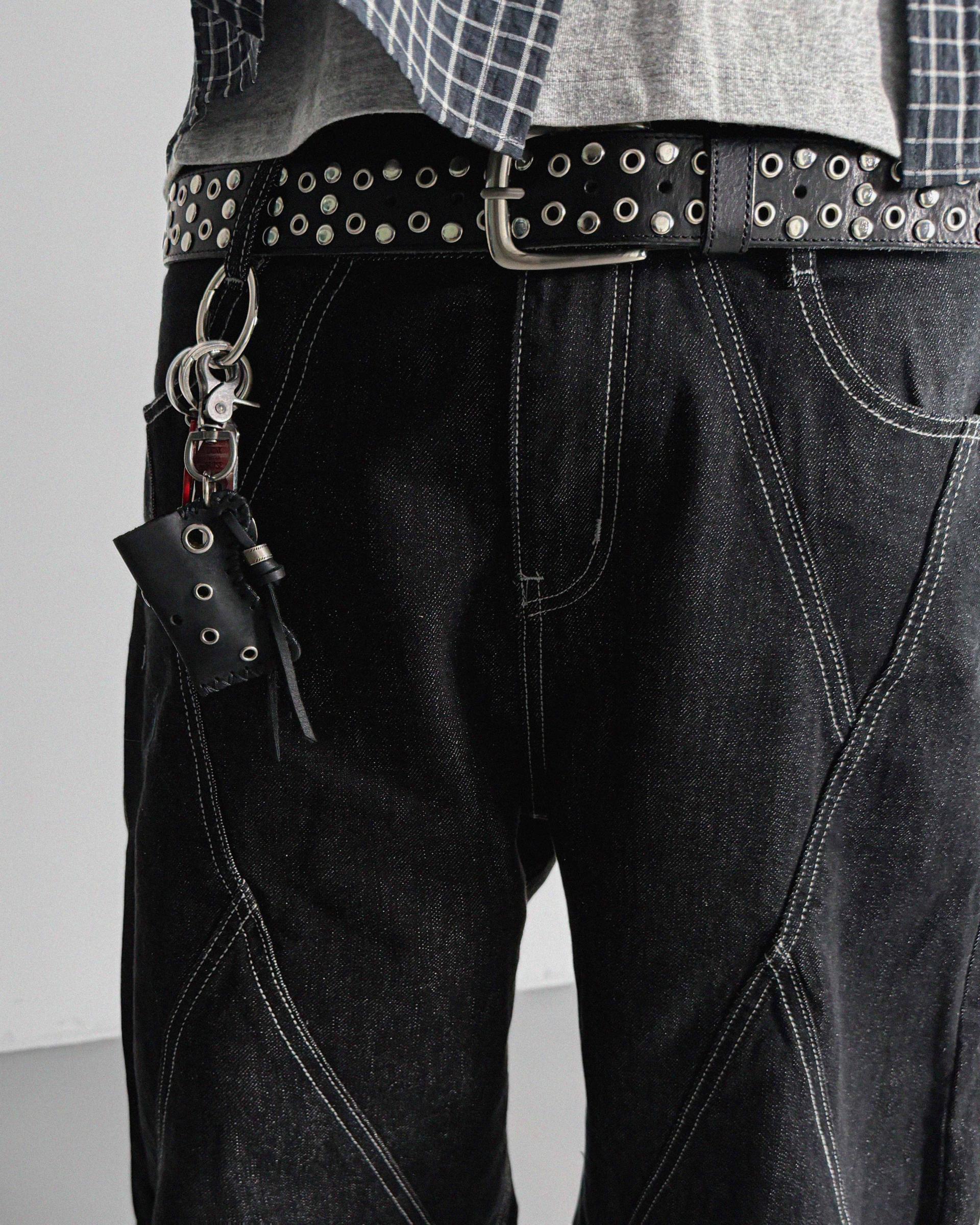 Excl Stitch denim pants