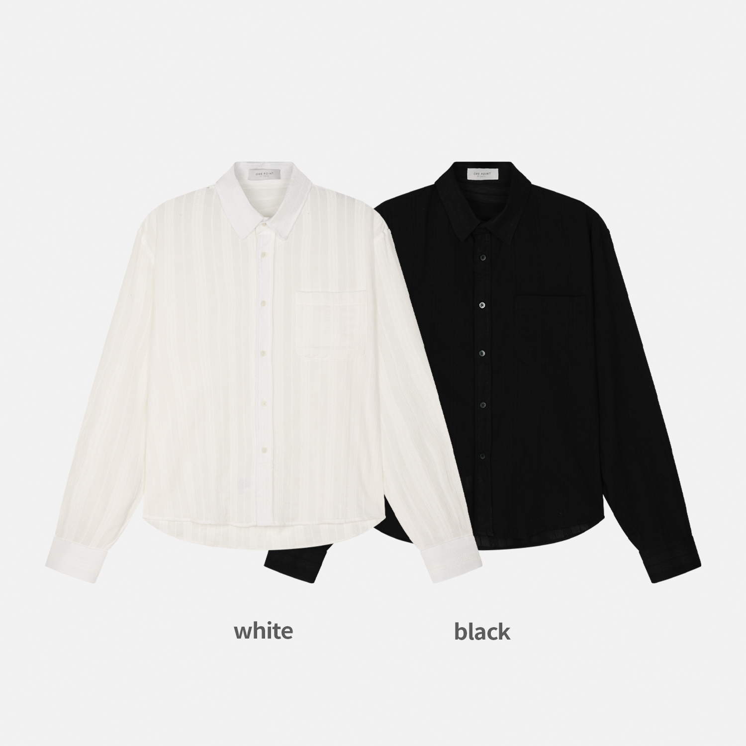 Dress crop shirt