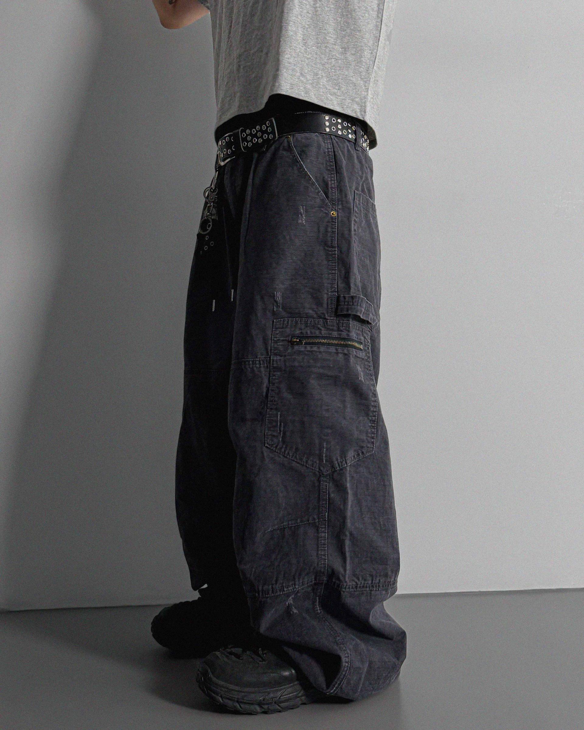 Vintage wide work pants