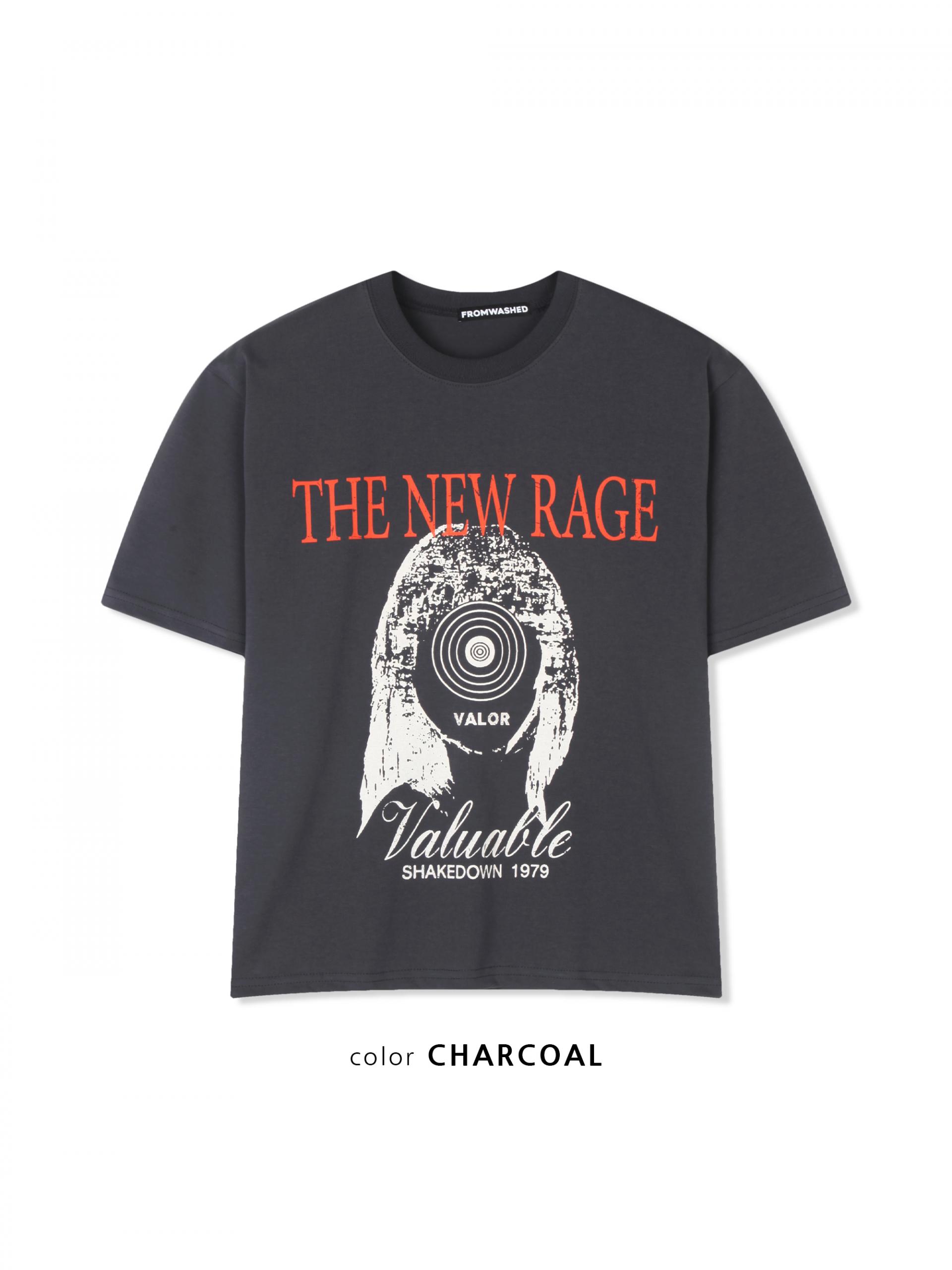 New rage crop half t
