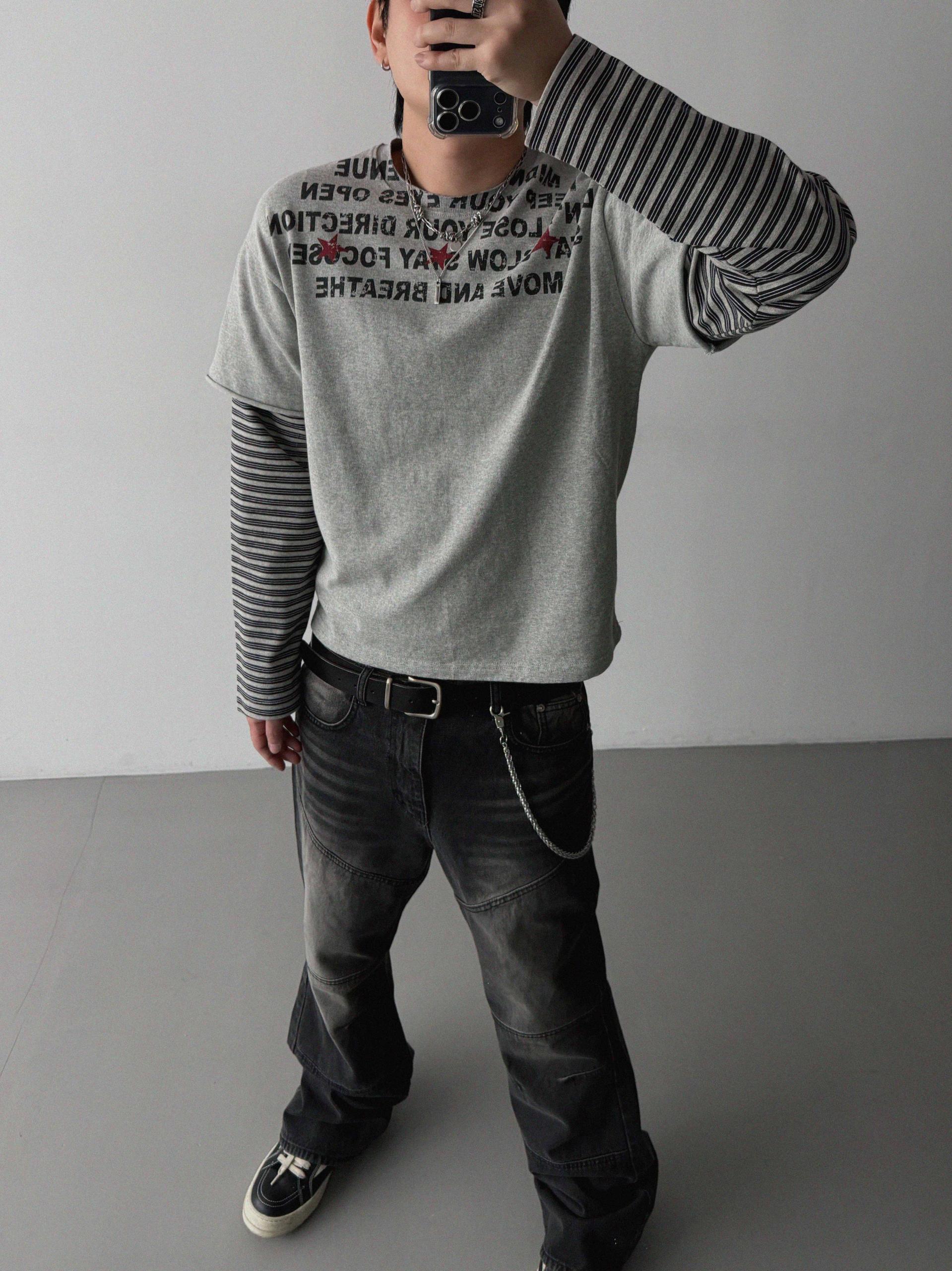 Avenue layered crop t