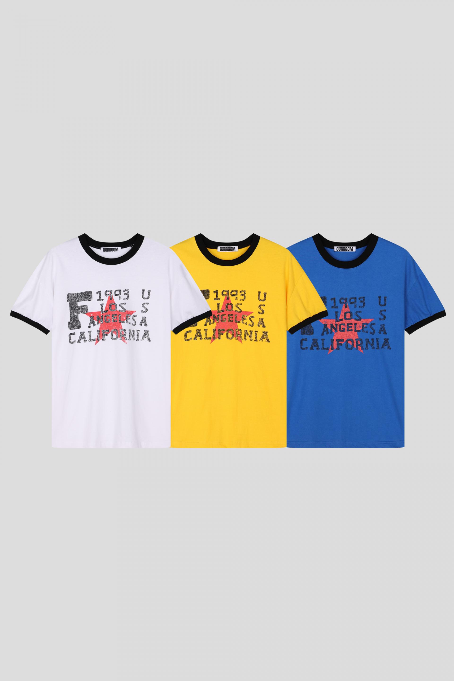 Retro star muscle ringer half t