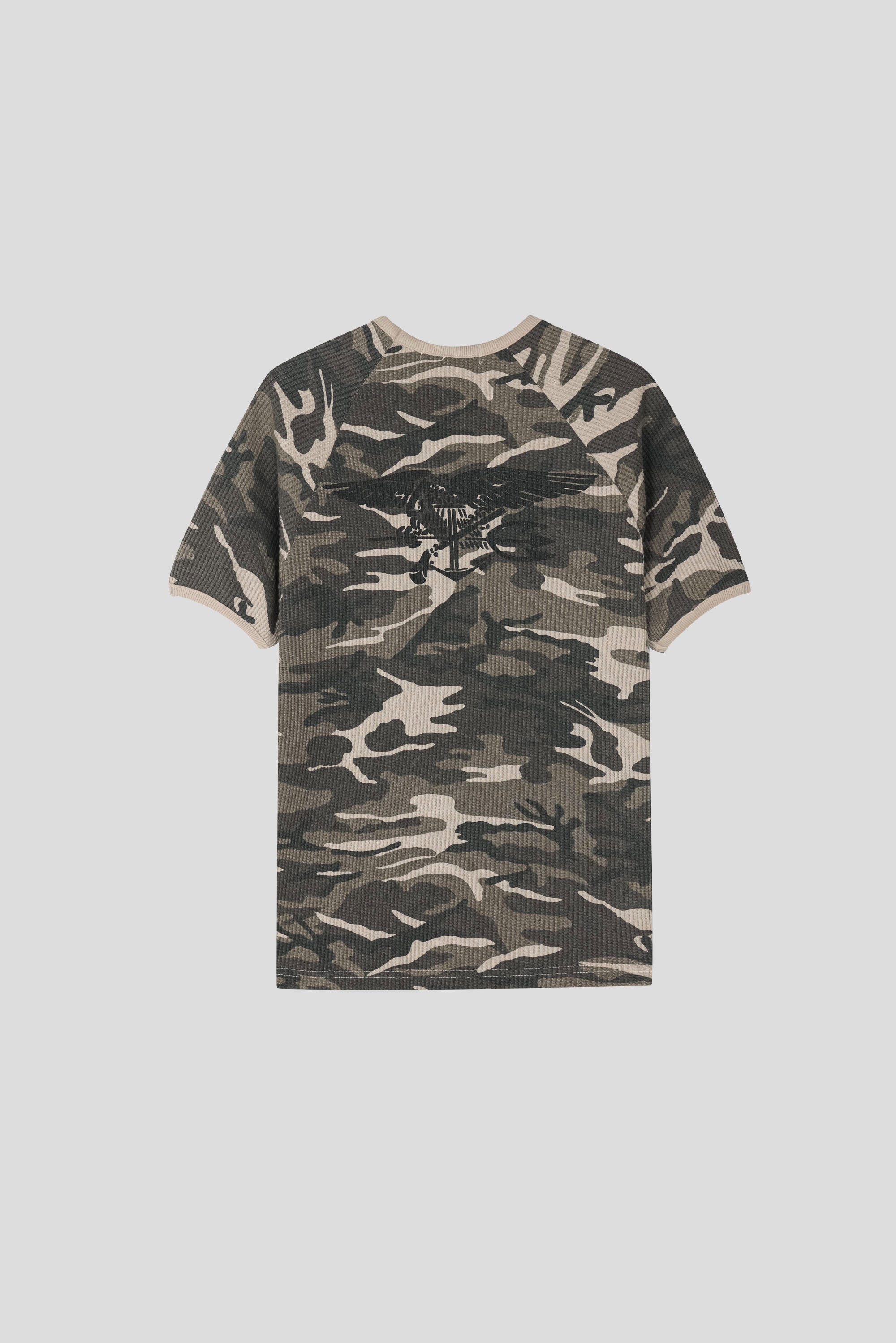 SEAL waffle muscle half t