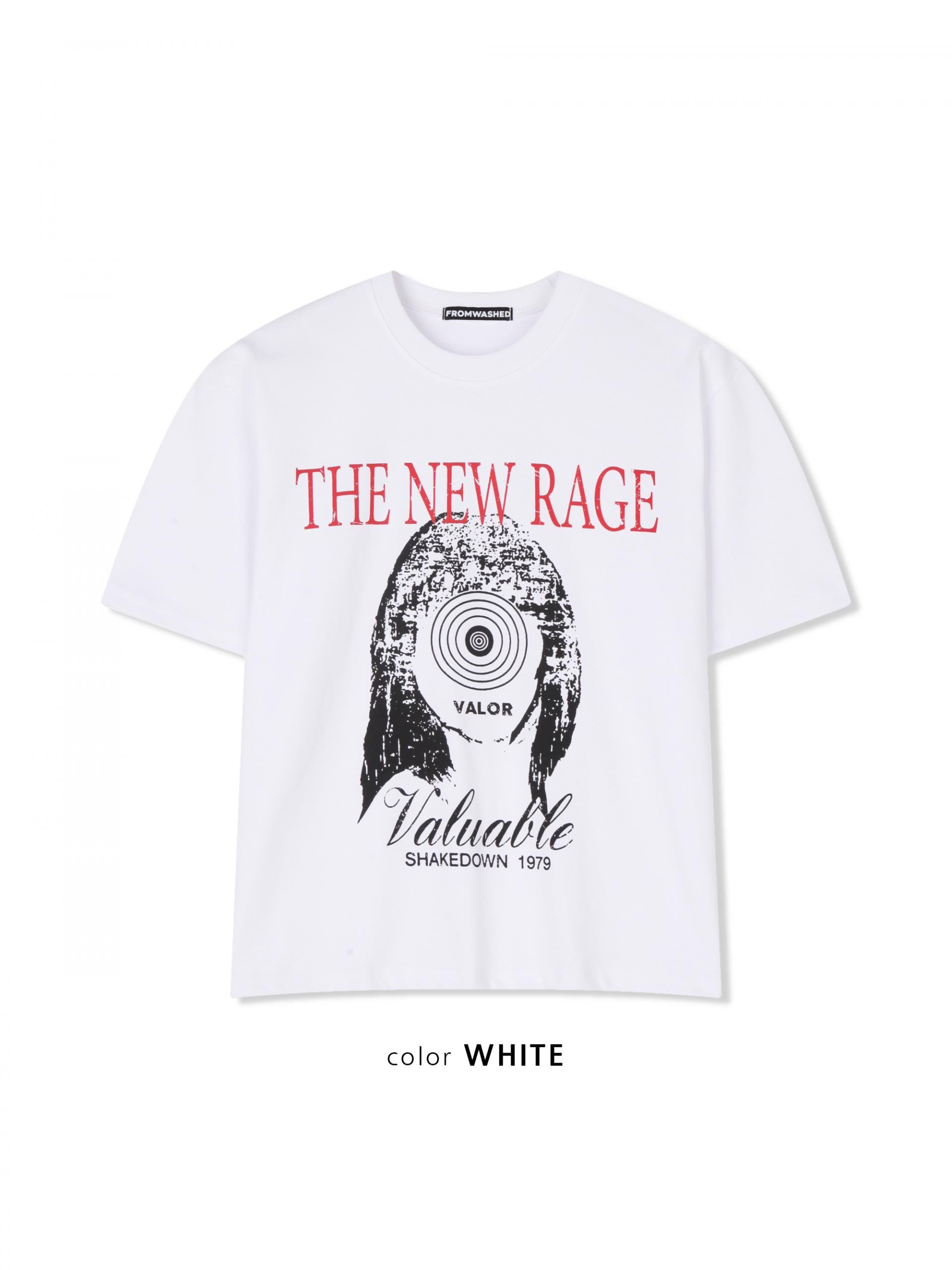 New rage crop half t