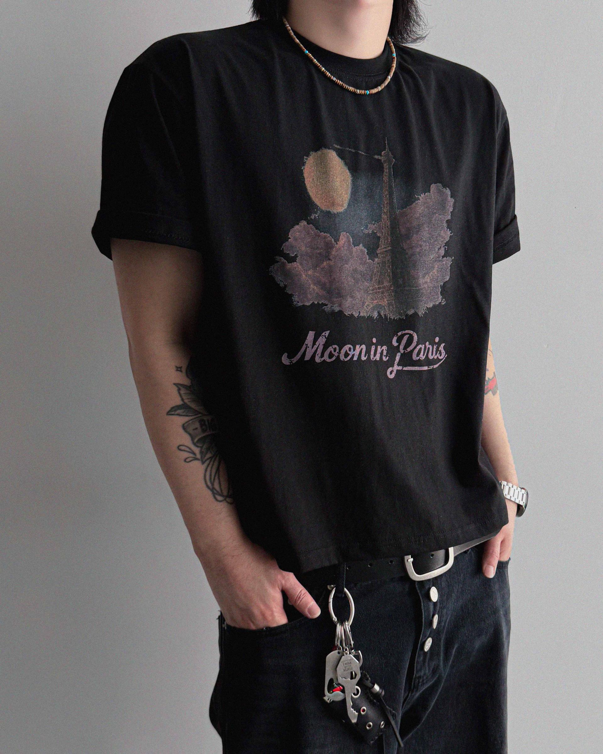 Paris moon crop half t