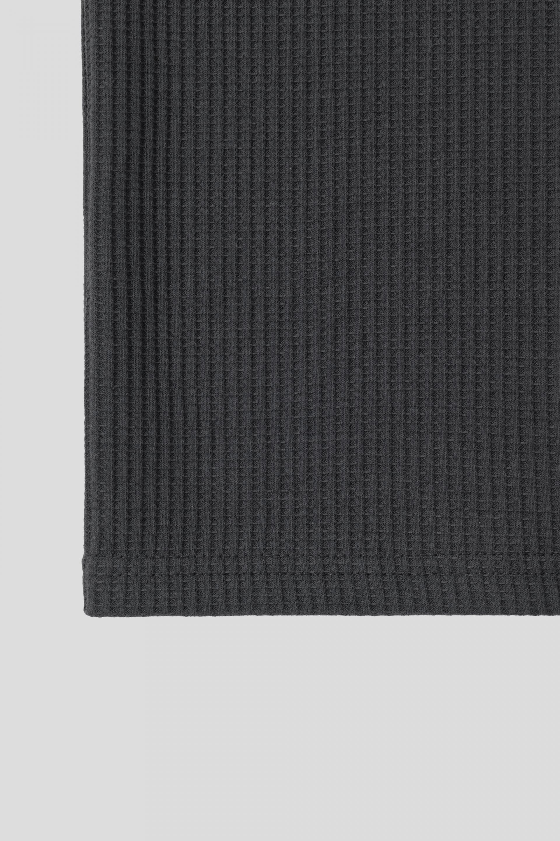 Tukhines waffle slim raglan t
