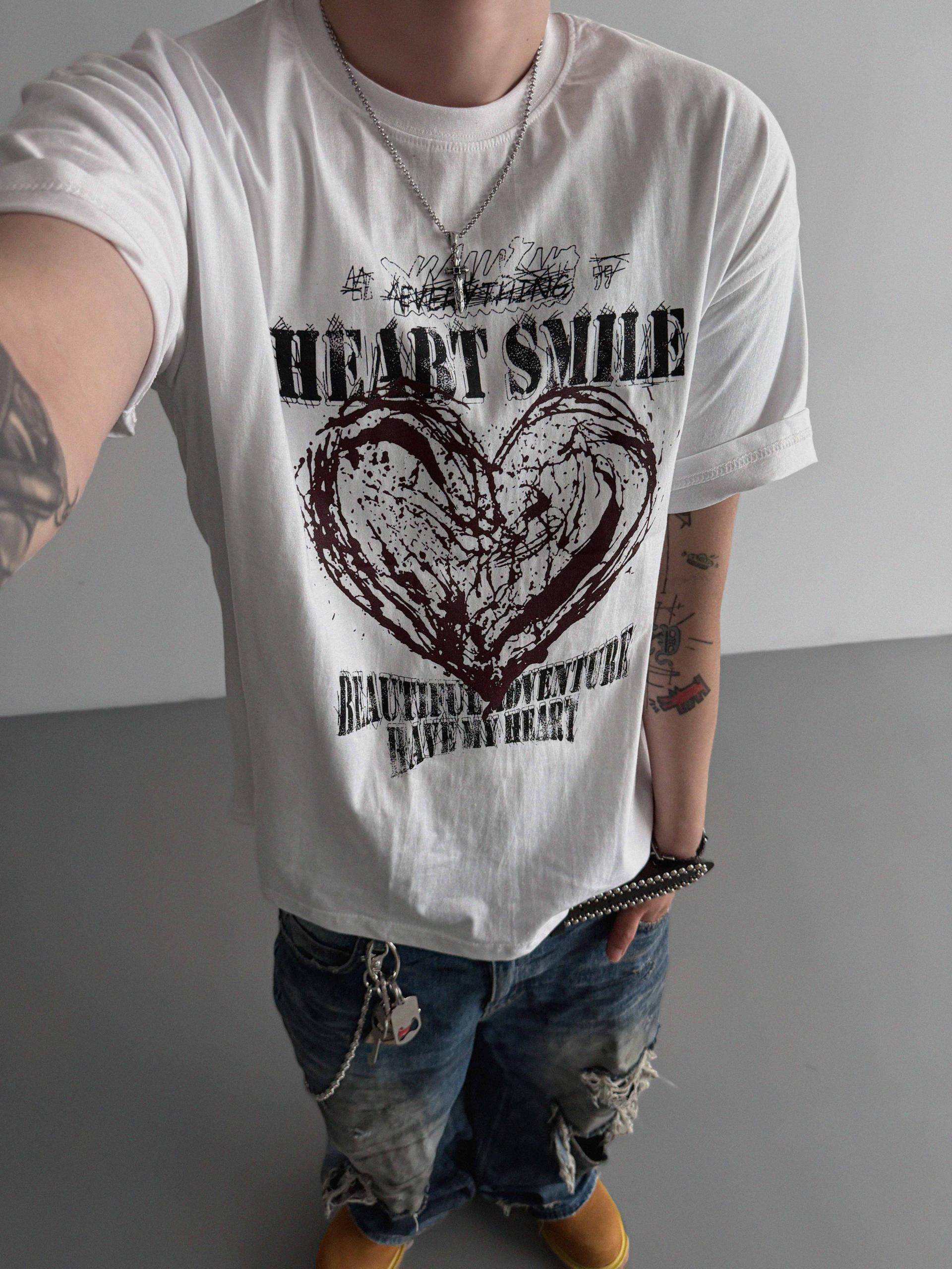 Gore heart half t
