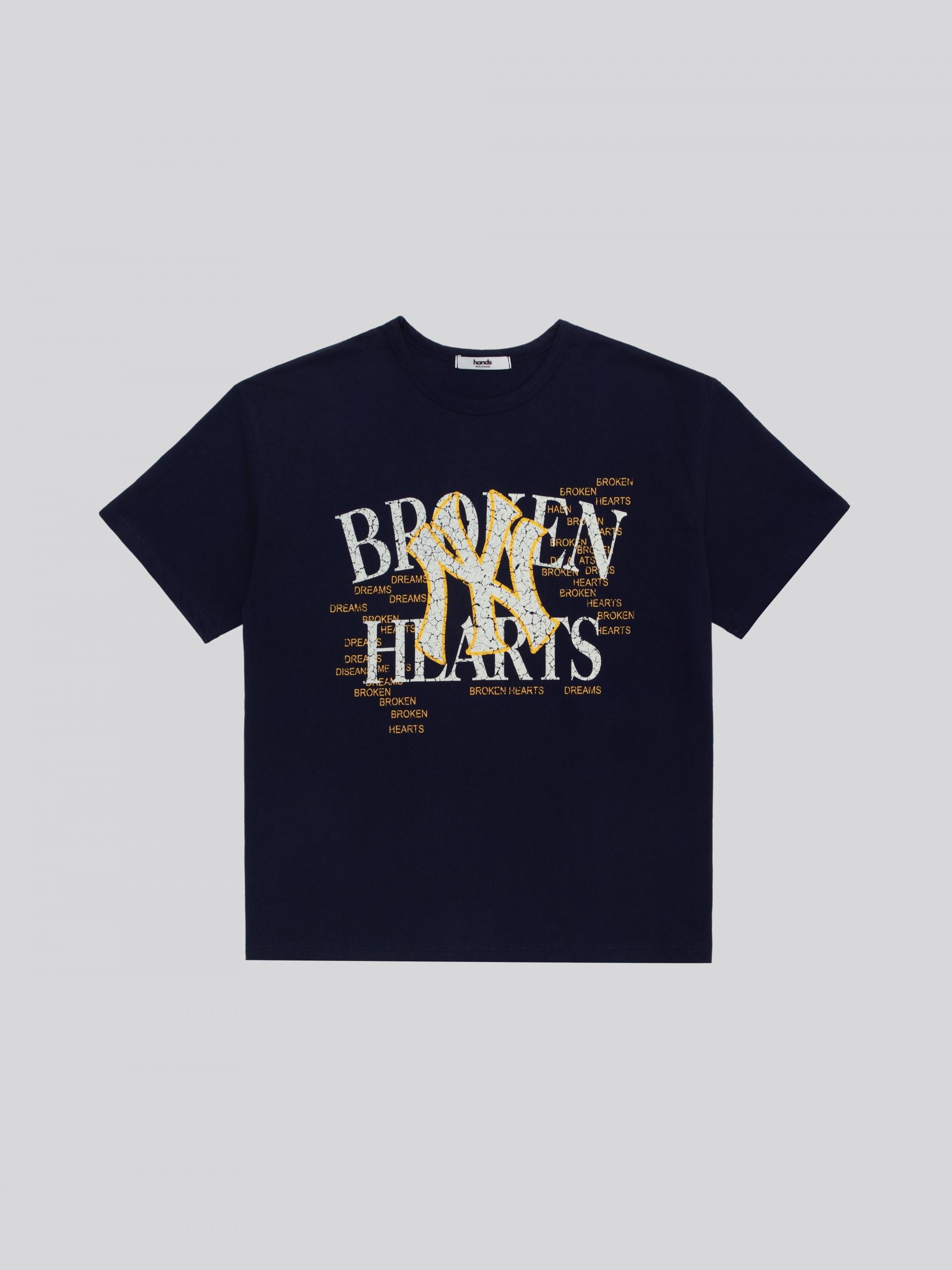Broken crop half t