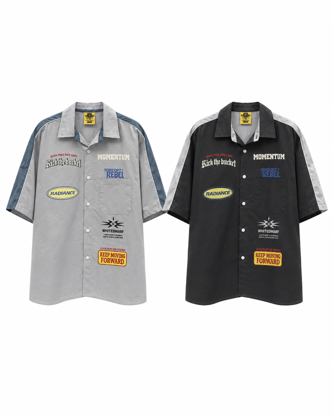 Mechanic over half shirt