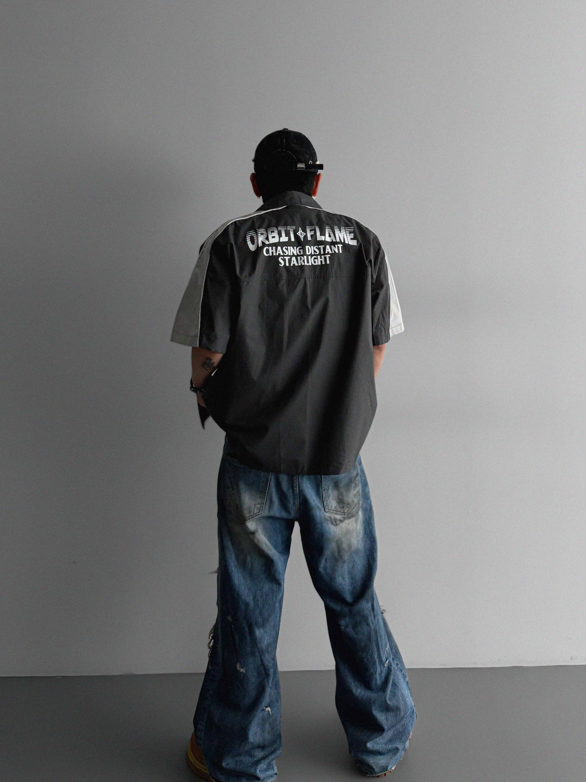Mechanic over half shirt