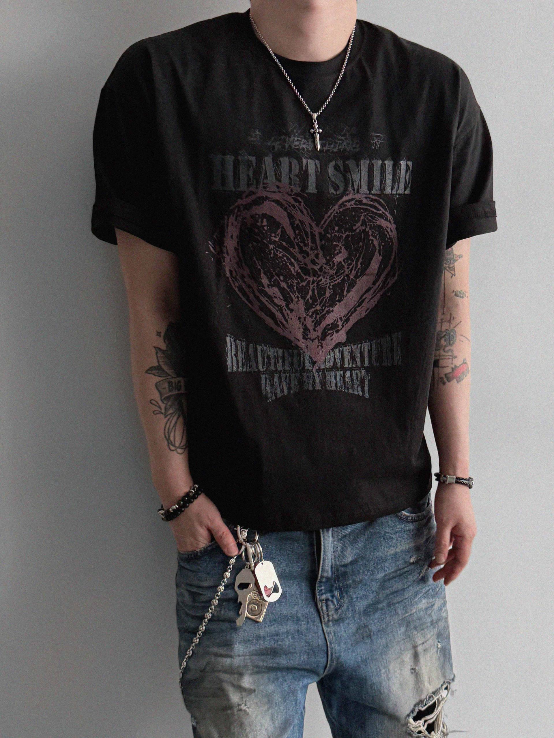 Gore heart half t