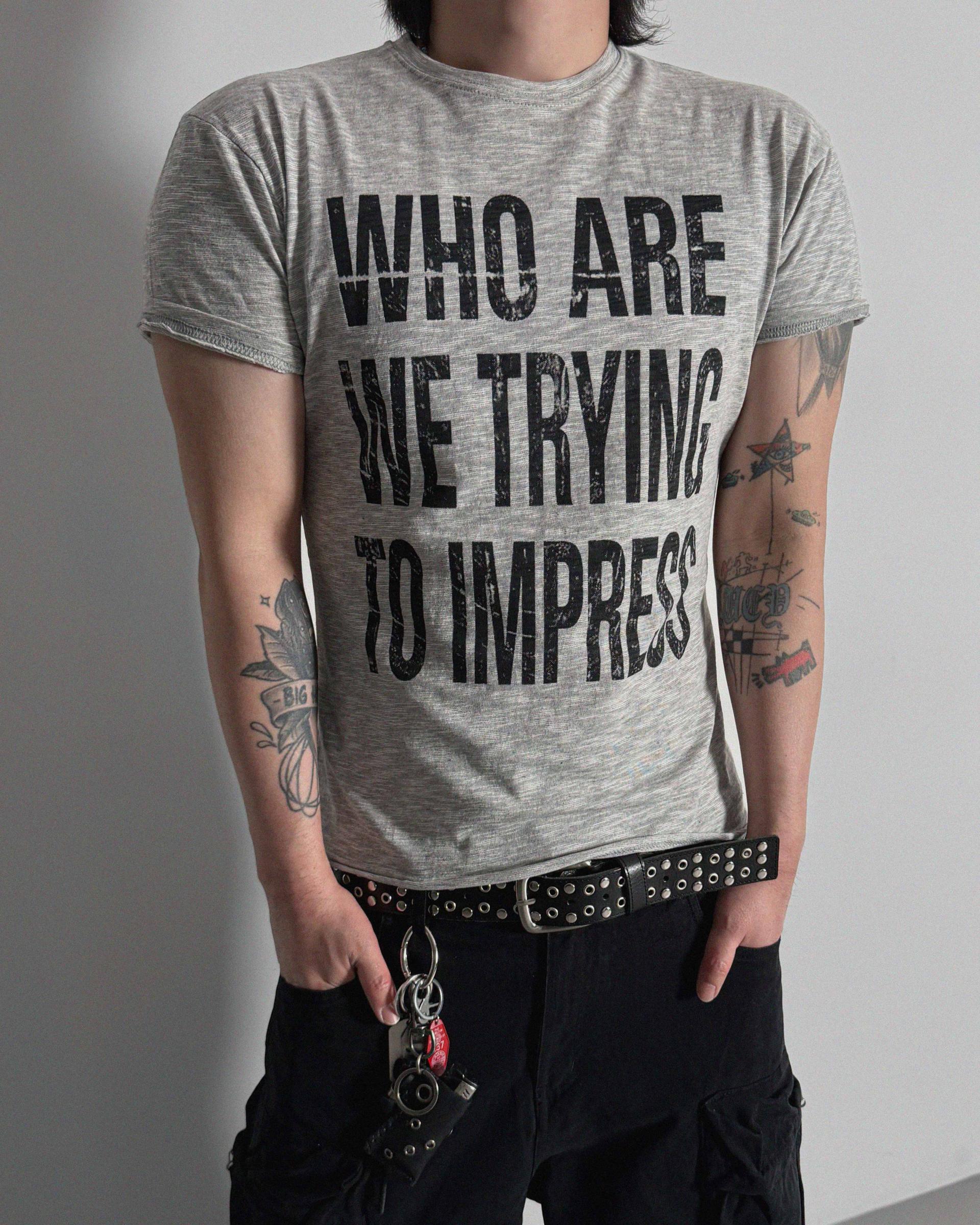 Impress slap muscle half t