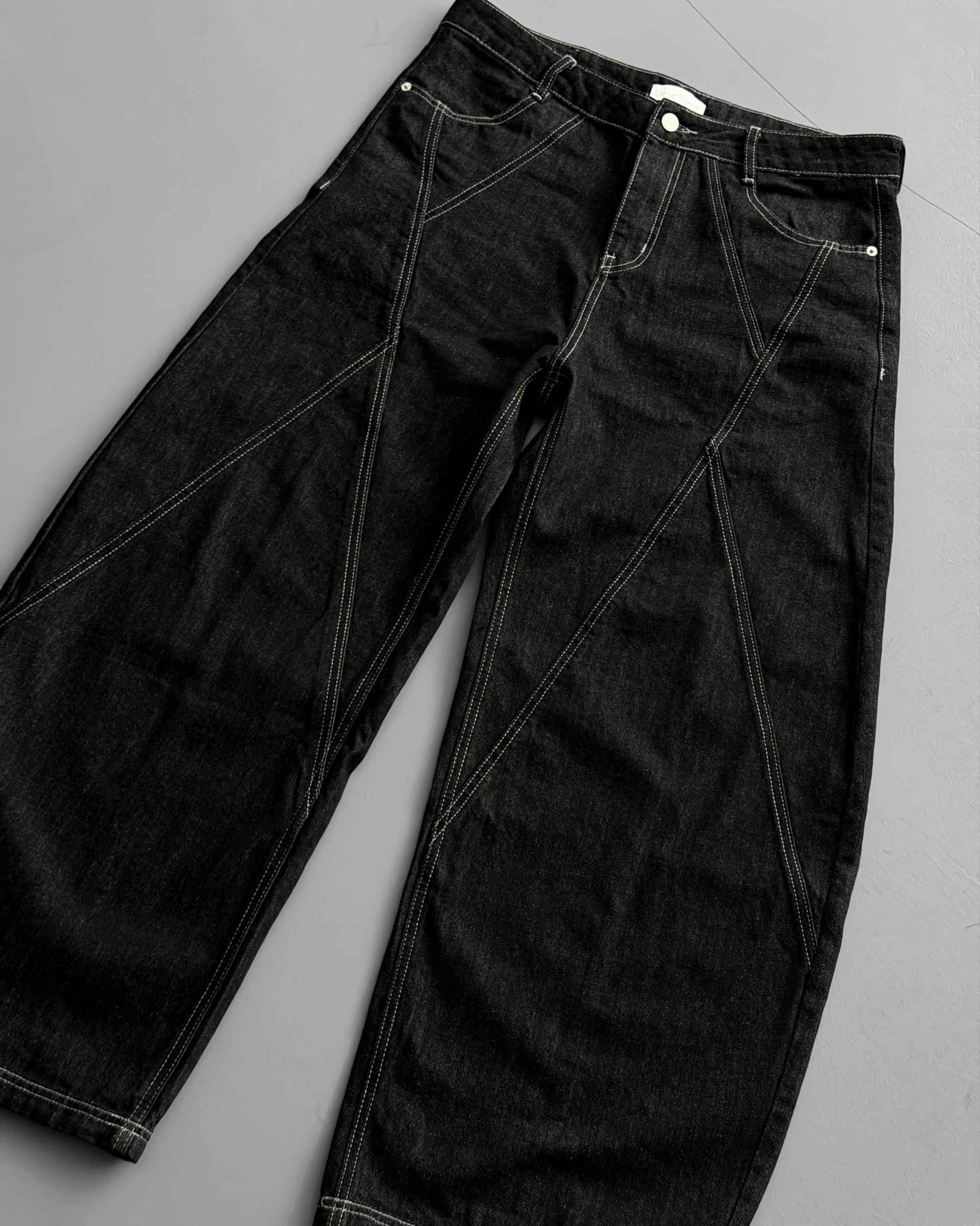 Excl Stitch denim pants