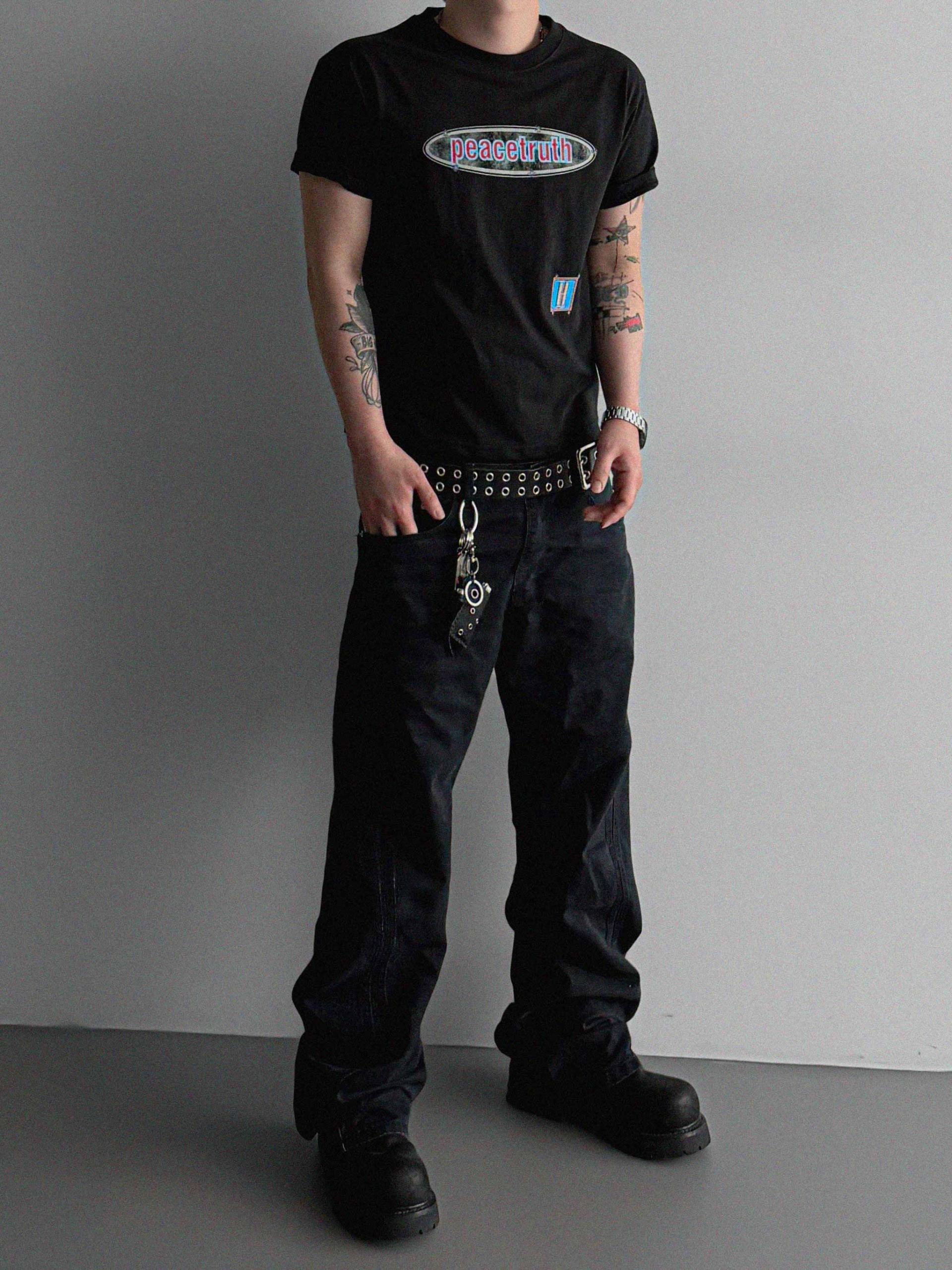 Peace crop half t