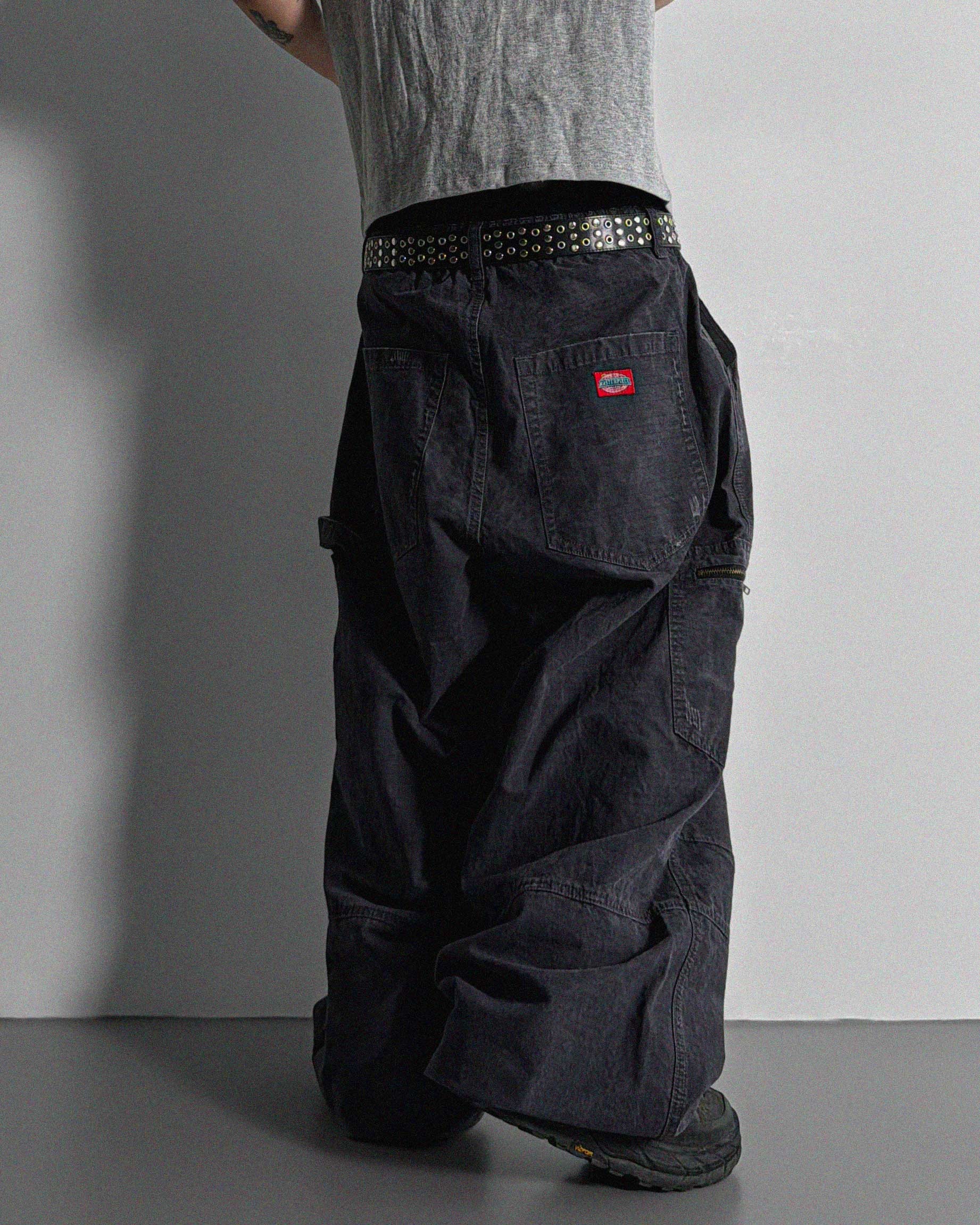 Vintage wide work pants