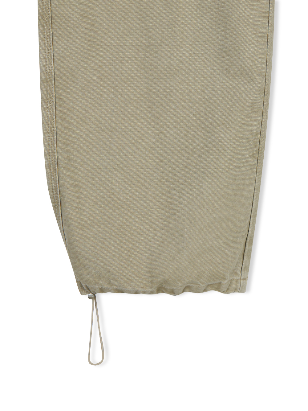 Ampty dyeing wide cargo pants