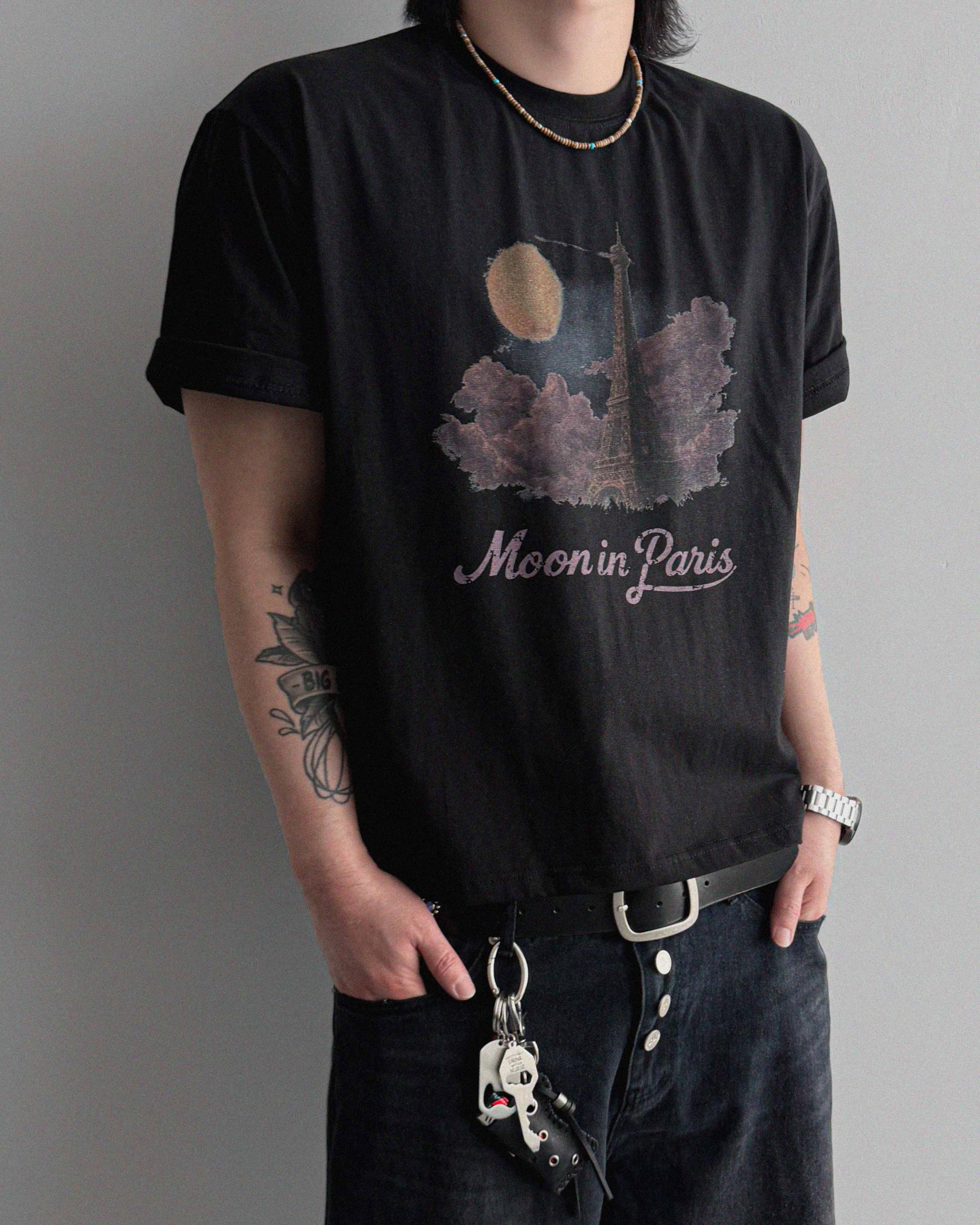 Paris moon crop half t