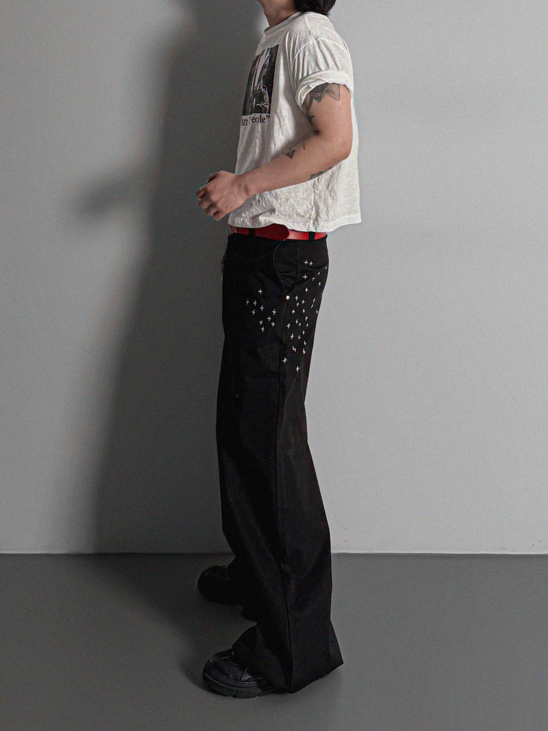 Vintage taxi slap crop half t