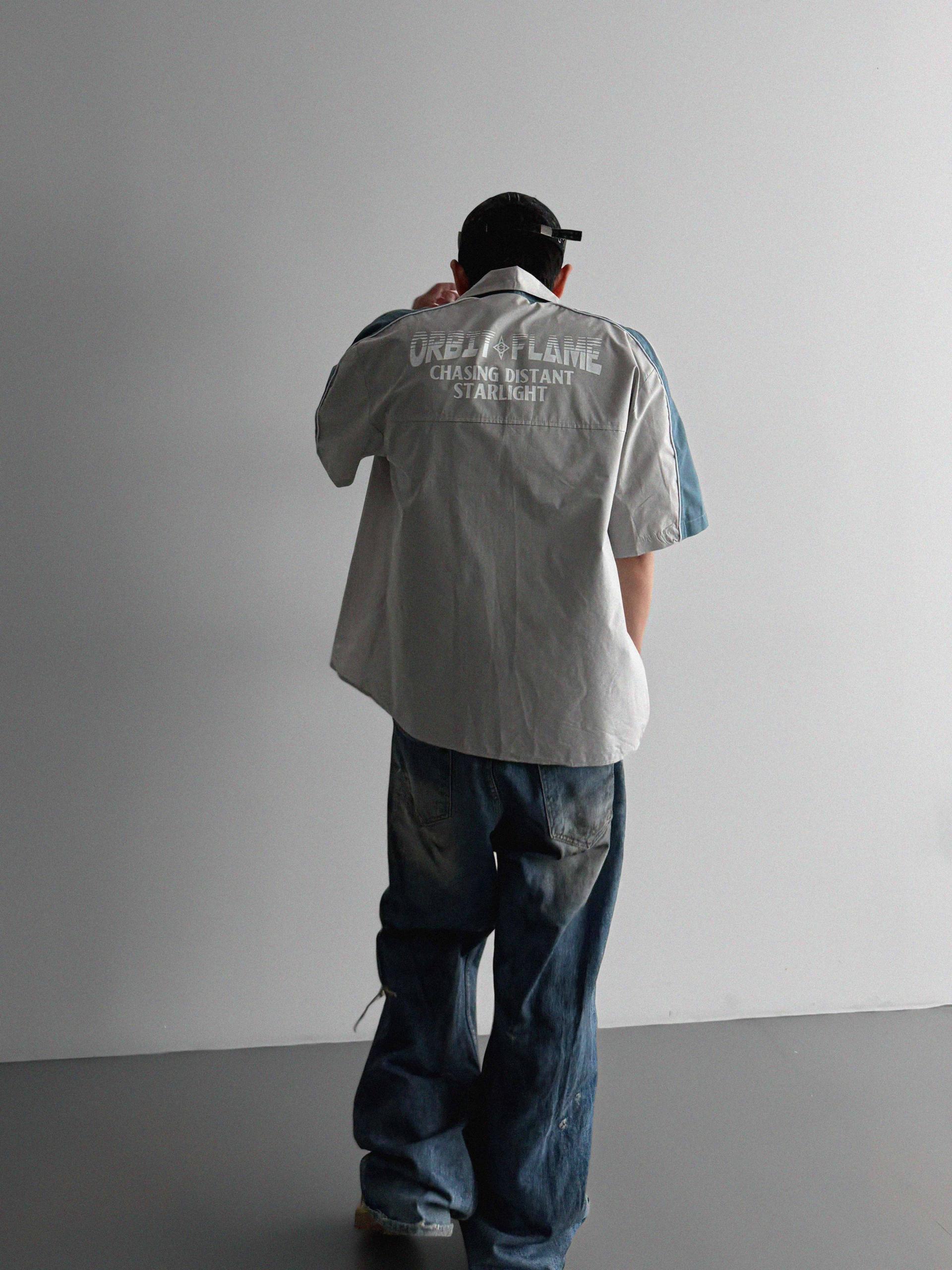 Mechanic over half shirt