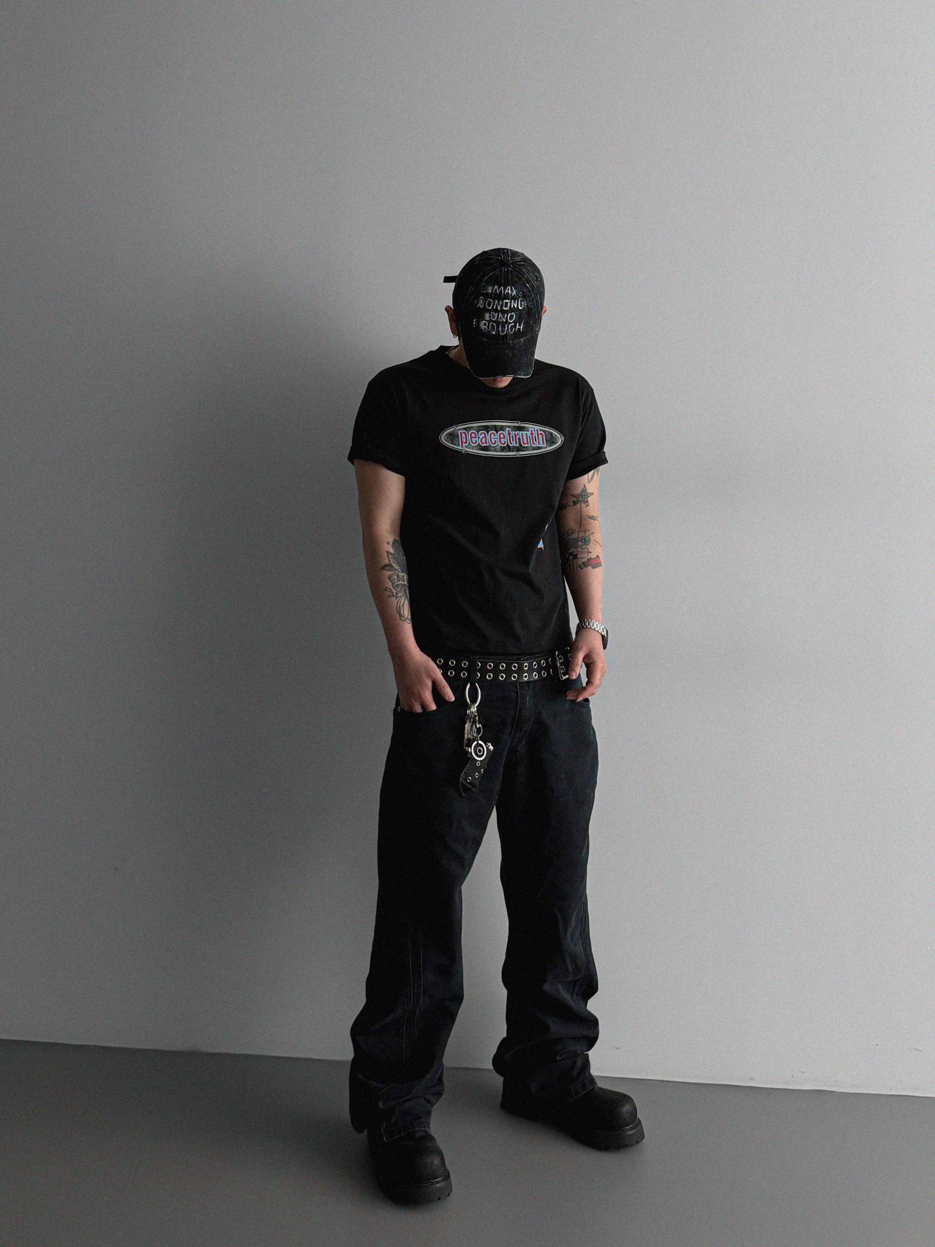 Peace crop half t