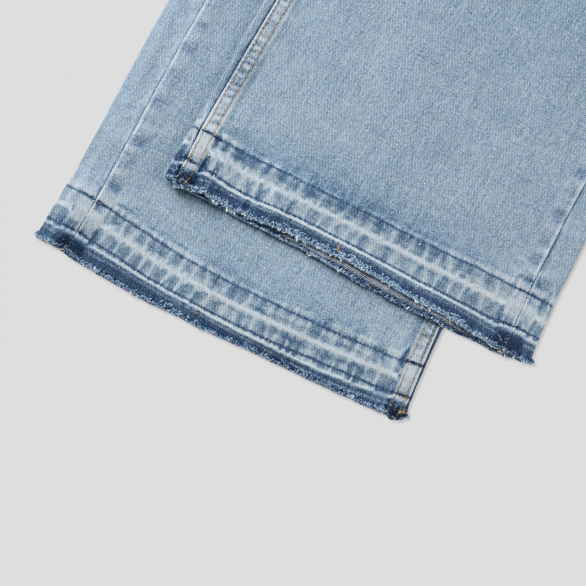 Charlene destroyed ice jeans