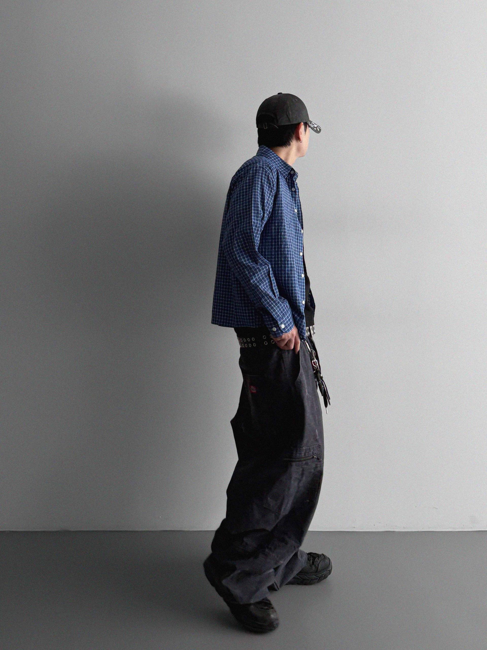 Vintage wide work pants