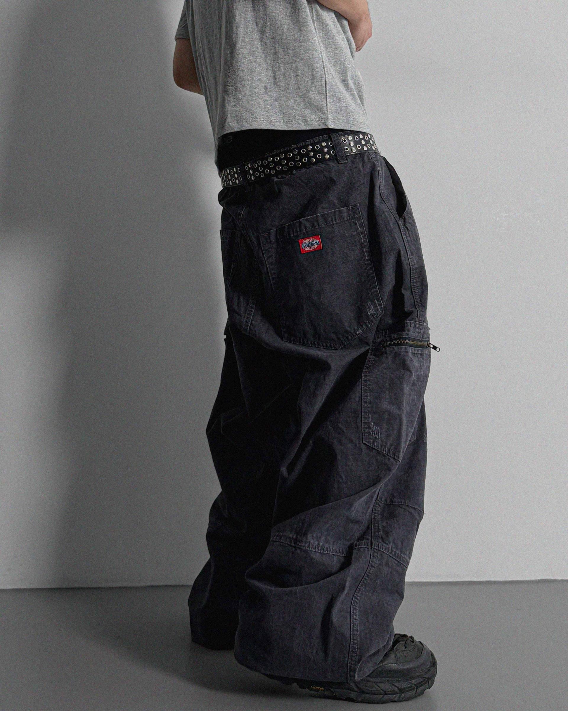 Vintage wide work pants