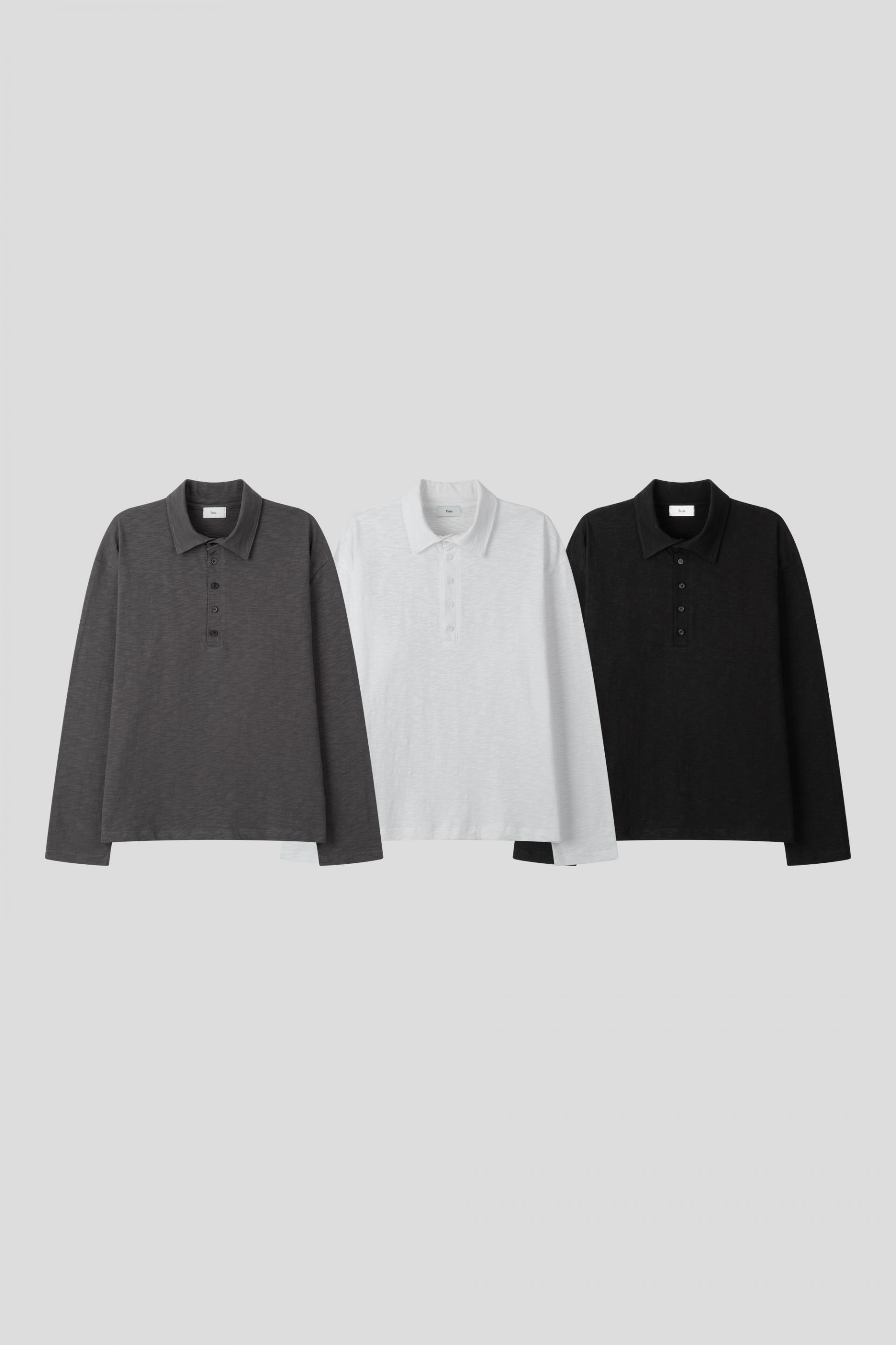 Slab 5 button collar t