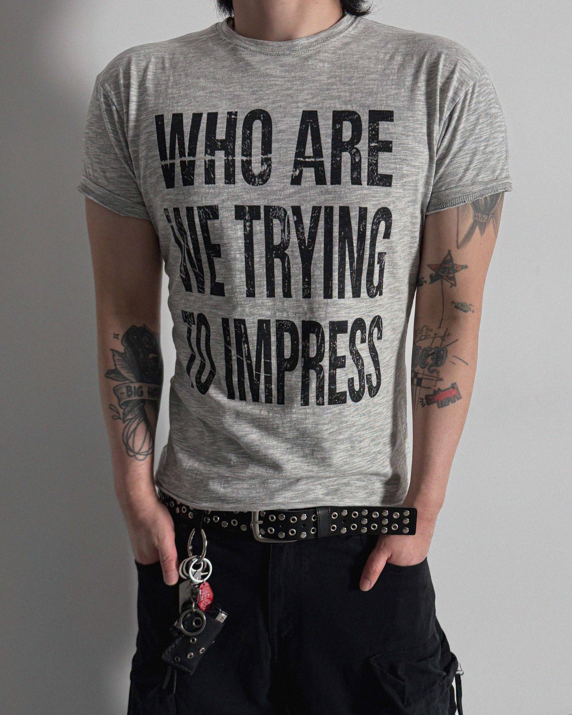 Impress slap muscle half t