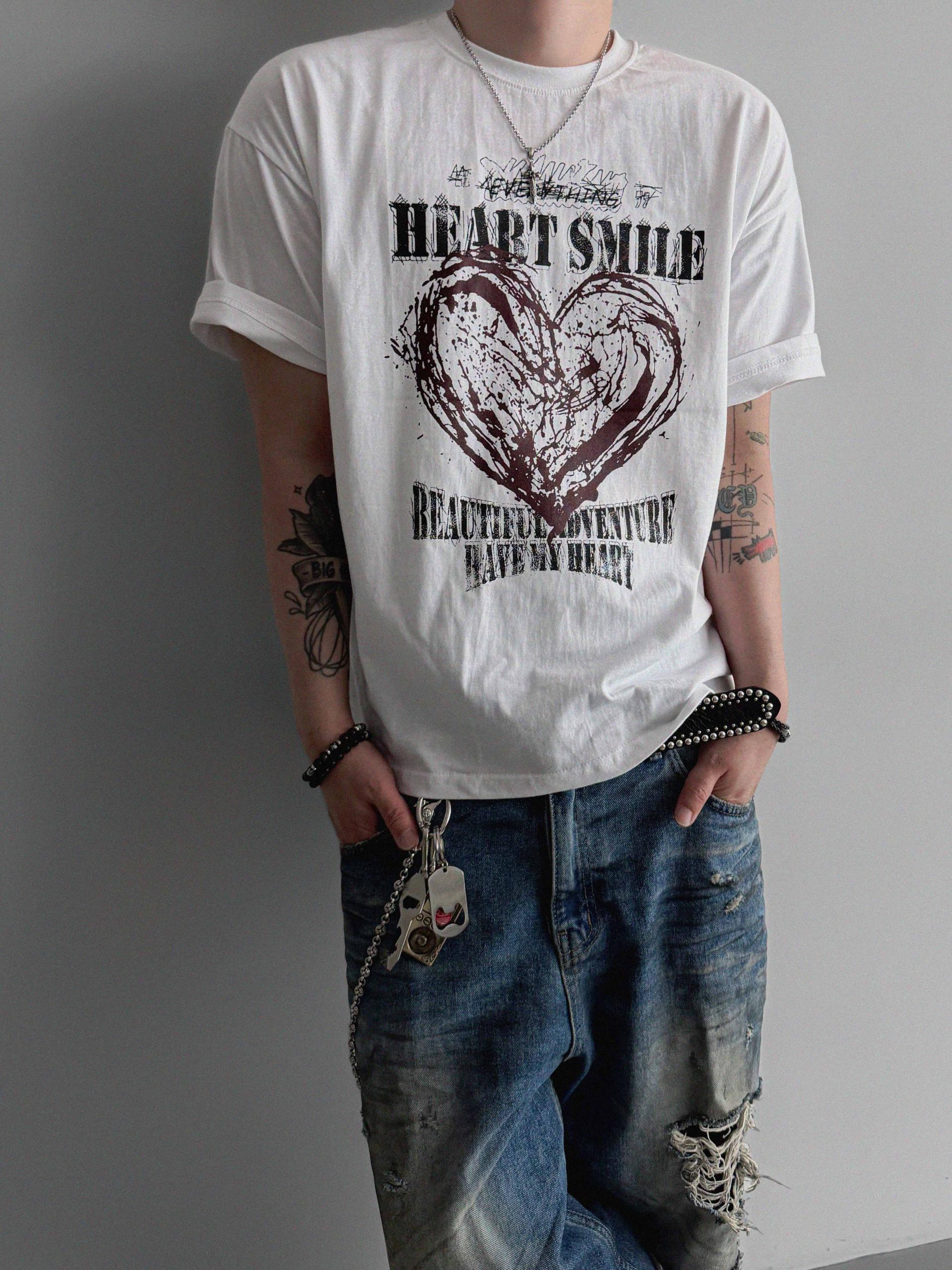 Gore heart half t