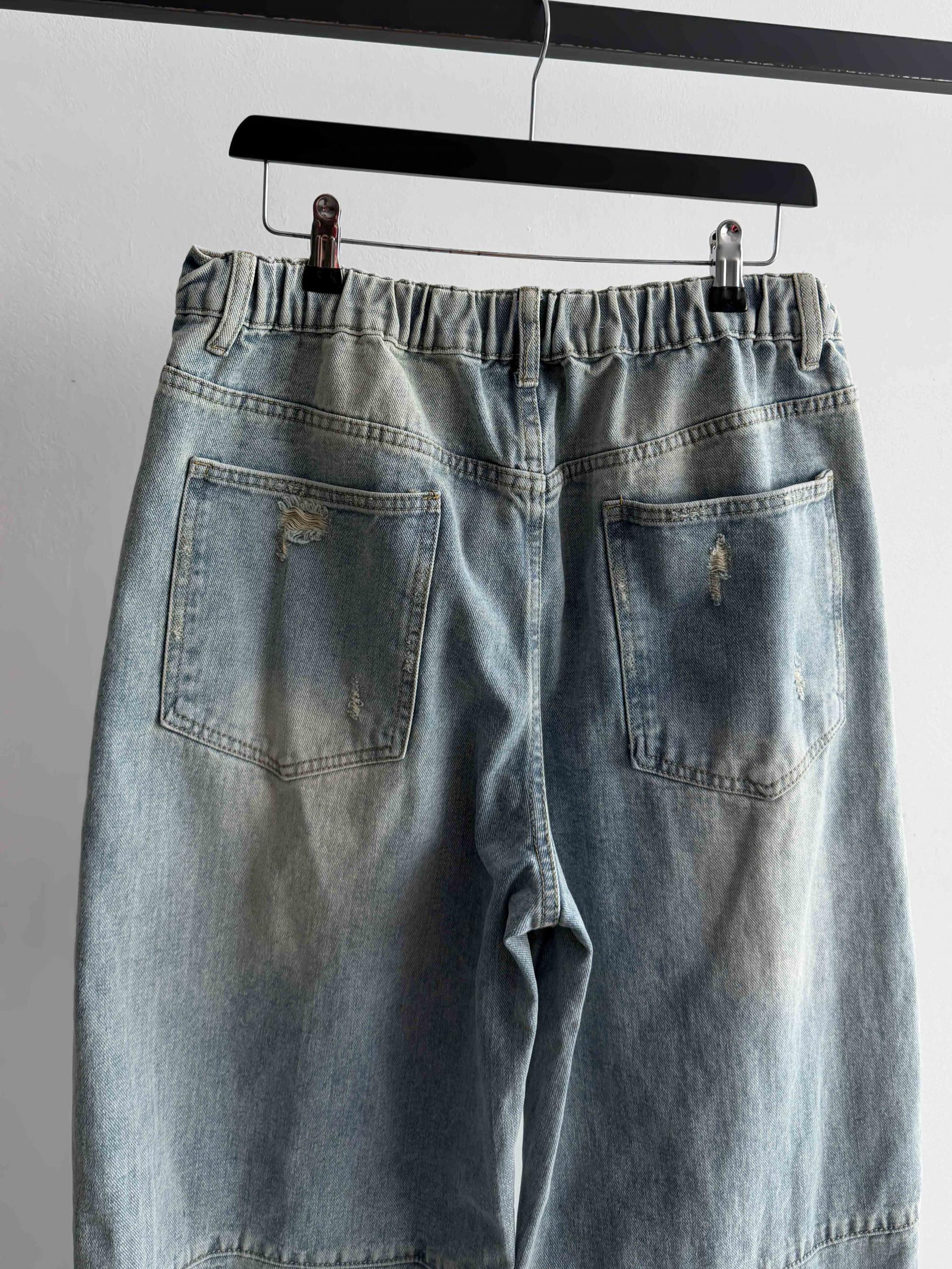 Frick damage denim pants