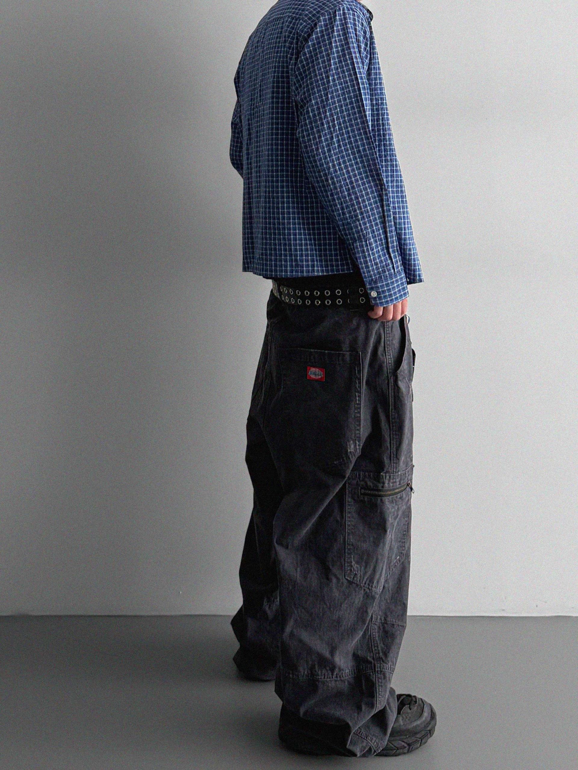 Vintage wide work pants
