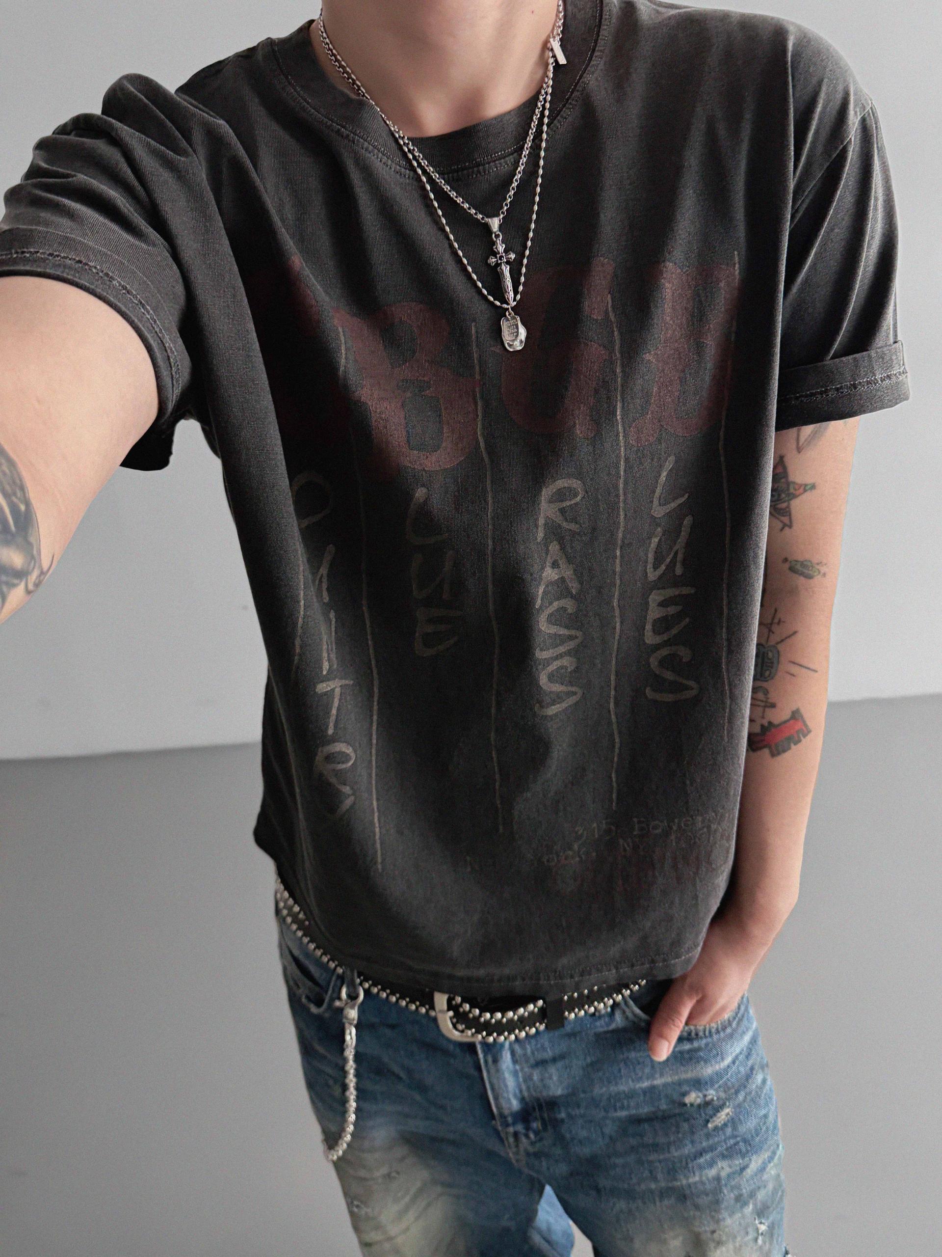 CBGB Pigment crop half t