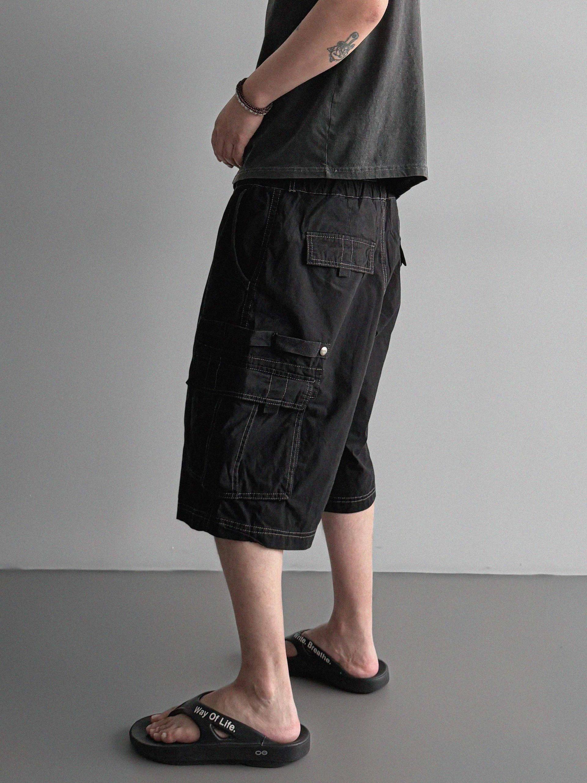 forsed cargo bermuda pants
