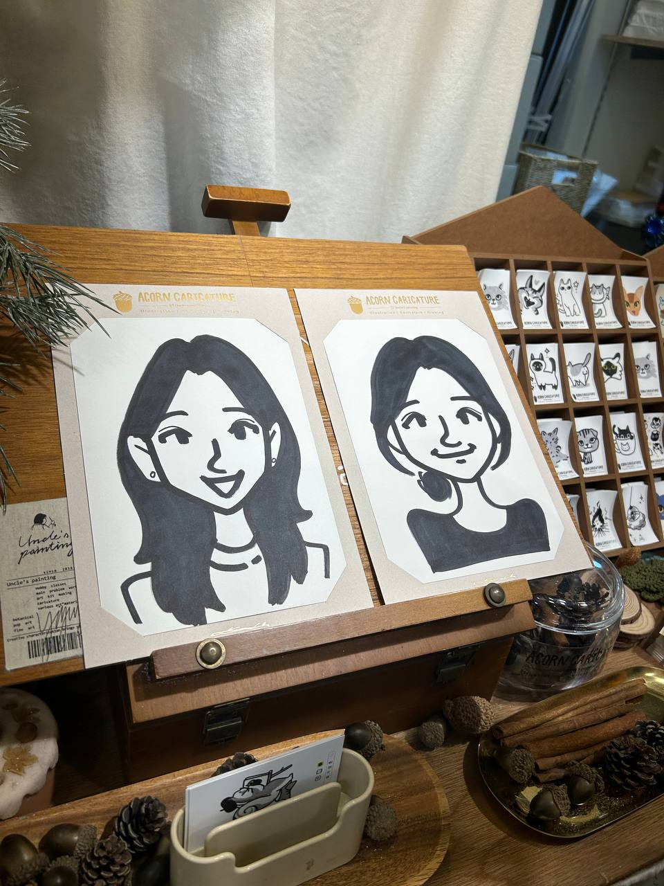 ホンデで5分似顔絵！！ : TWスタッフ日記