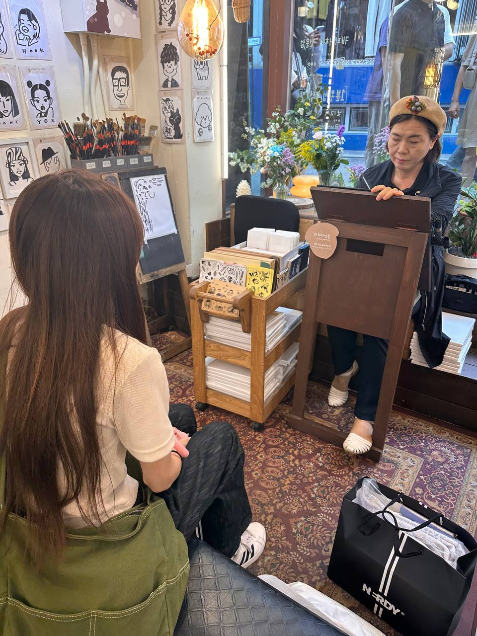 ホンデで5分似顔絵！！ : TWスタッフ日記