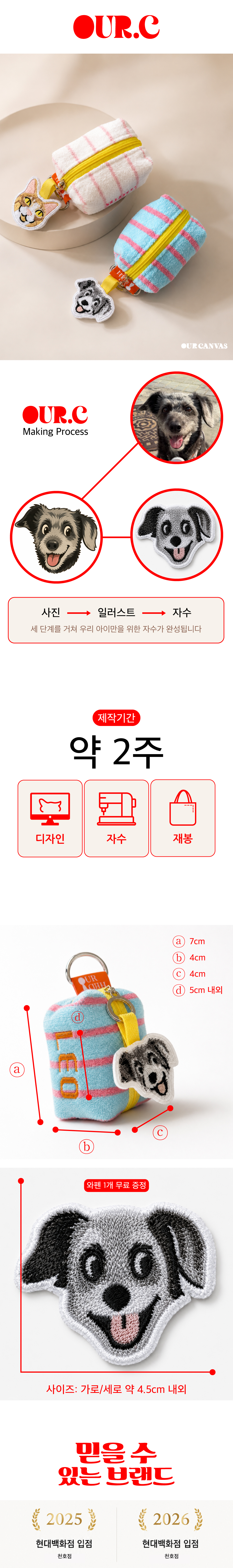 <커스텀> 동전/똥츄 미니 파우치