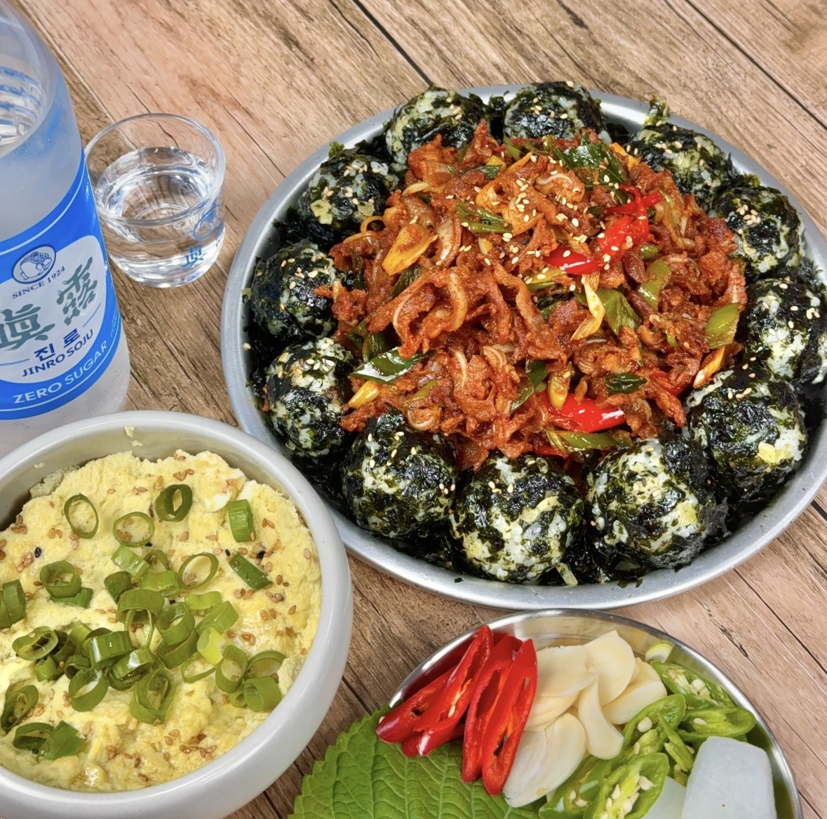한돈 숯불오돌뼈