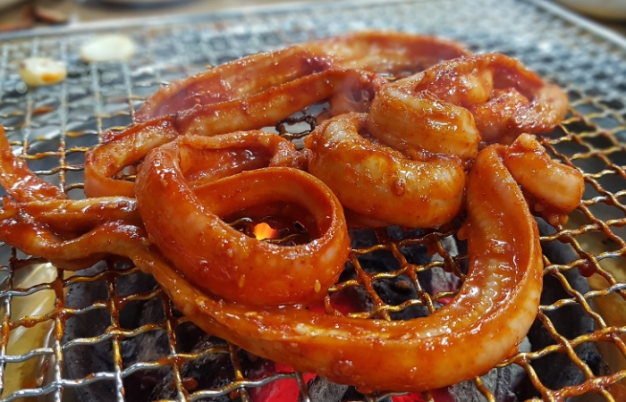 [김포/구례동] 불타는 숯불곰창어 산호아나고 김포본점 : 곰장어 맛집
