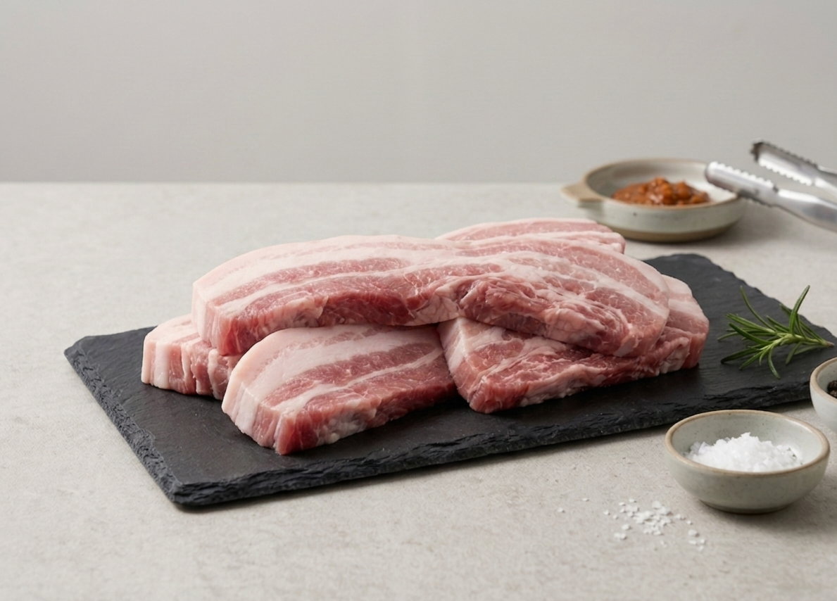 프리미엄 흑돼지 통삼겹 / 찰삼겹