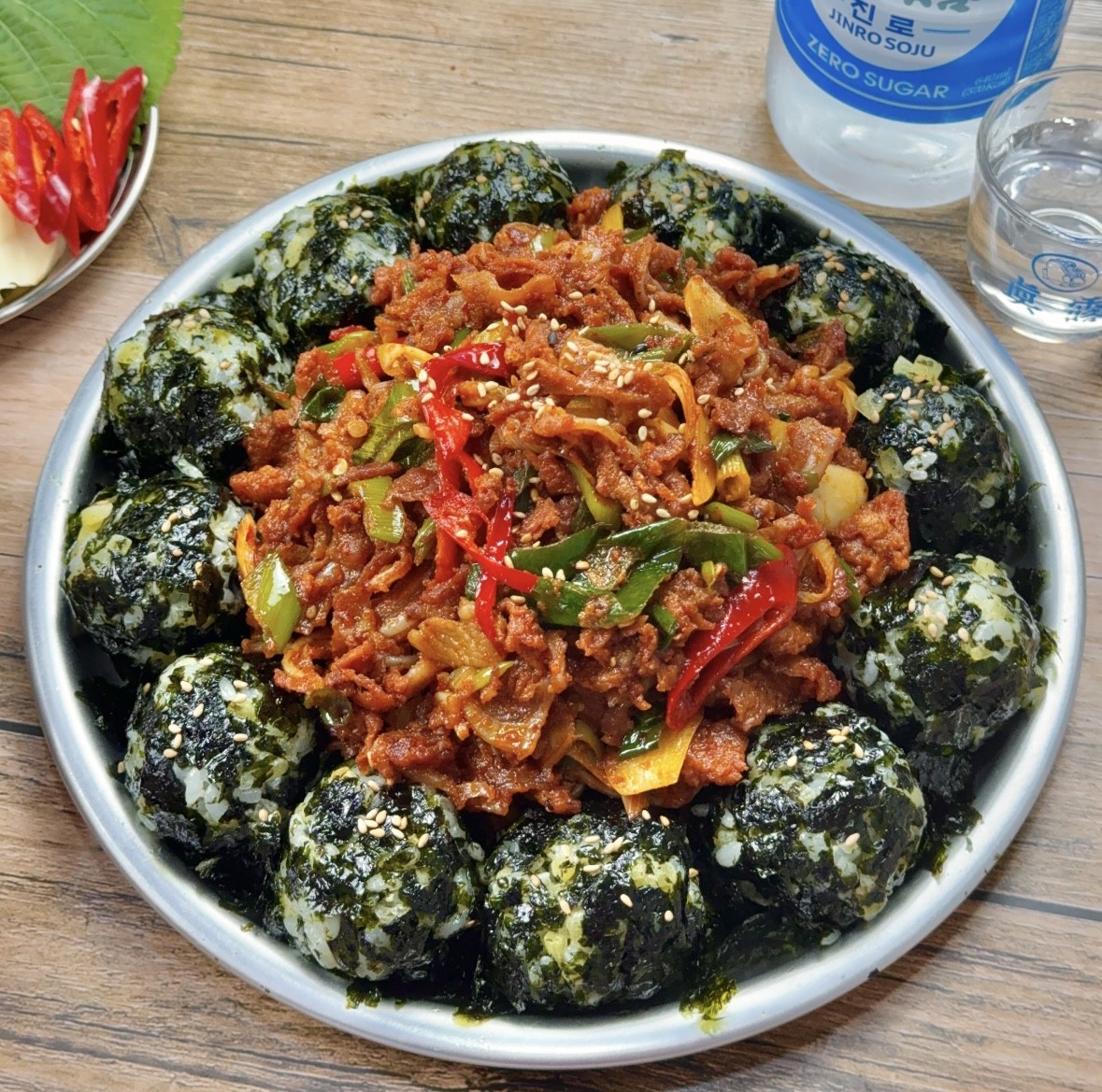 한돈 숯불오돌뼈