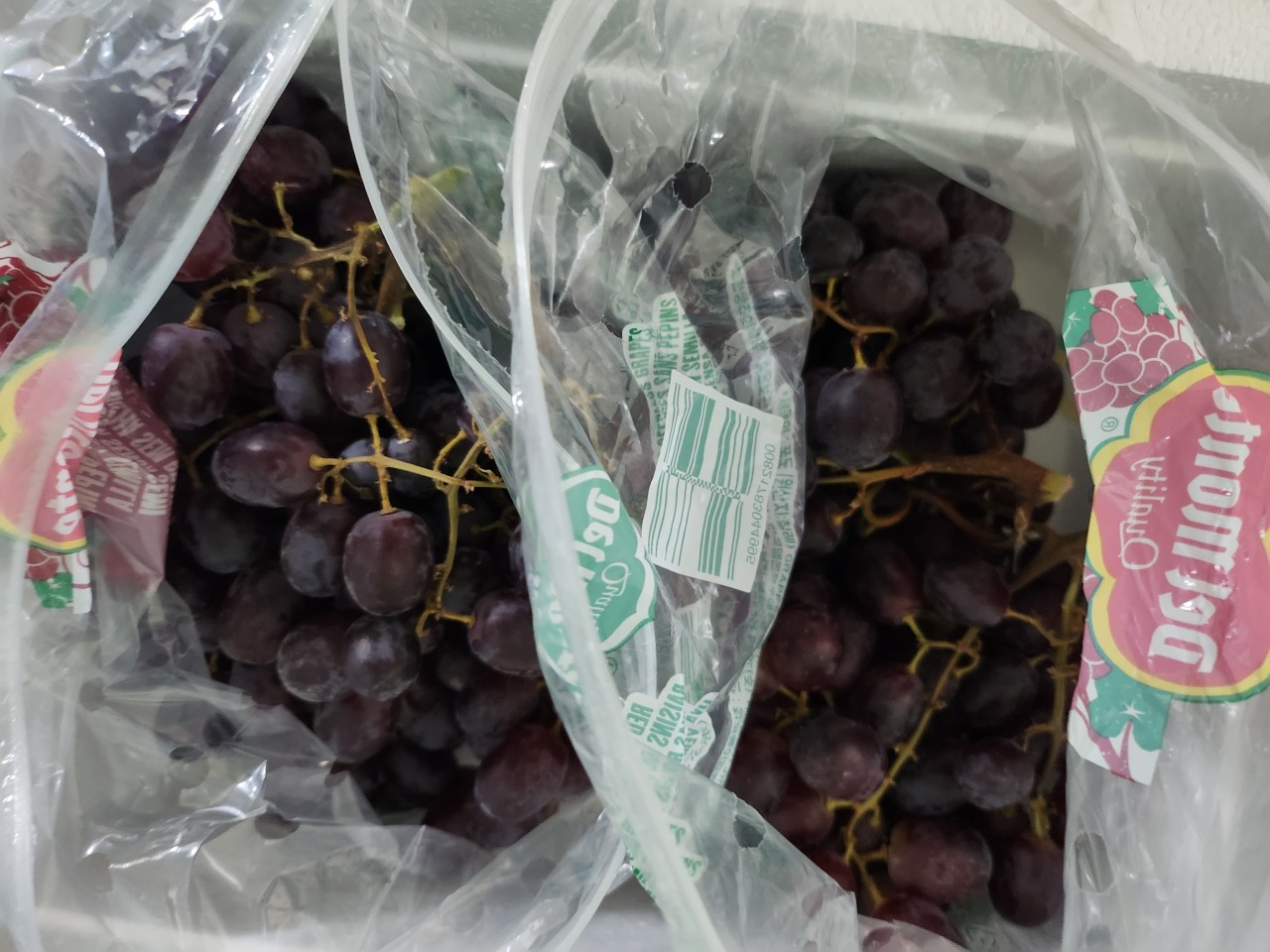 씨없는 크림슨 적포도