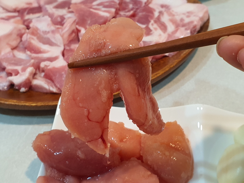 파 백명란