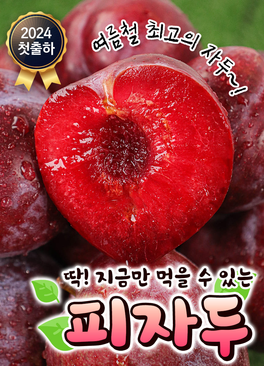 새콤달콤 피자두